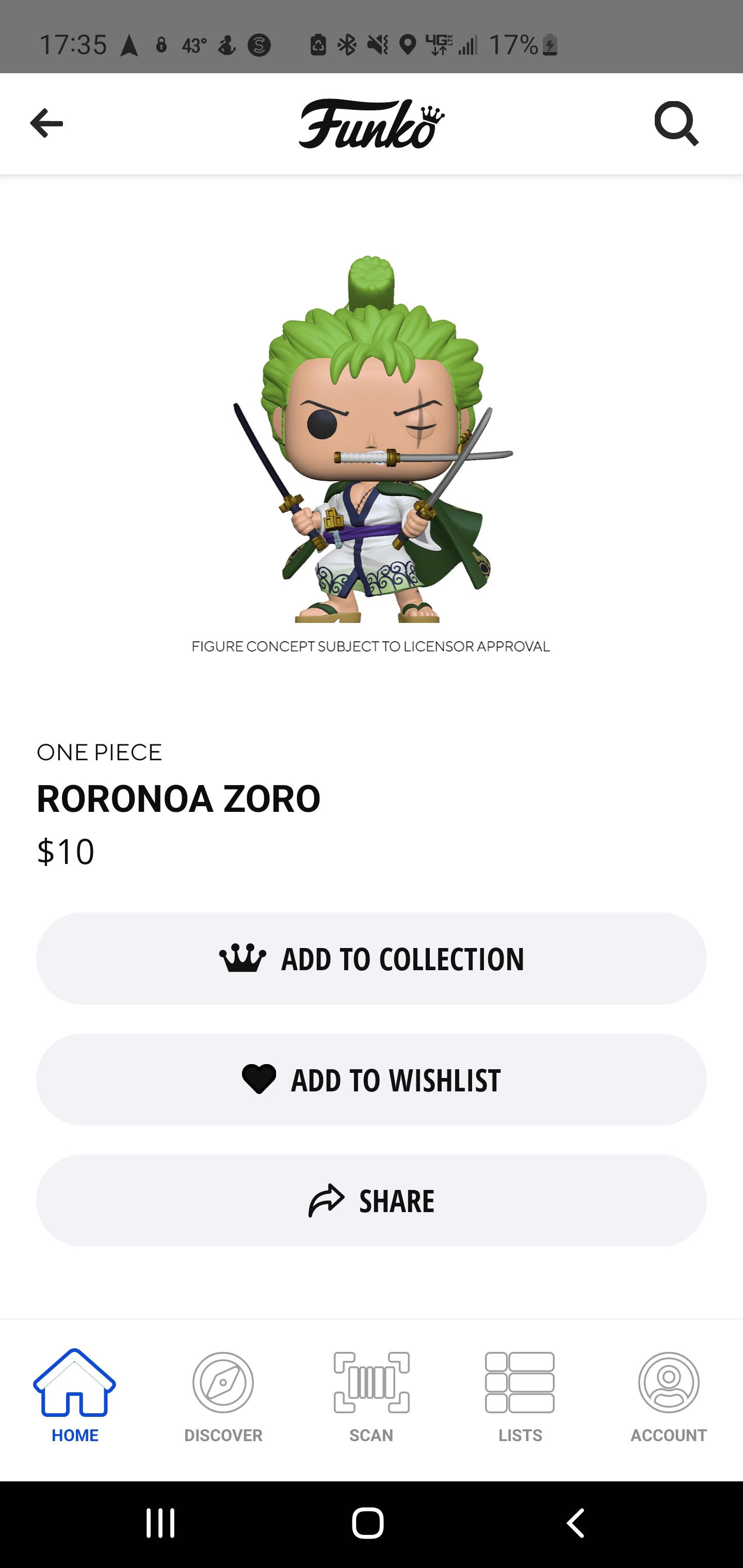 Anyone know where I can get this zoro pop nothing is showing up on any