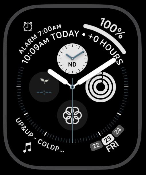 How do I set a clockology watch face permanently. applewatchfaces