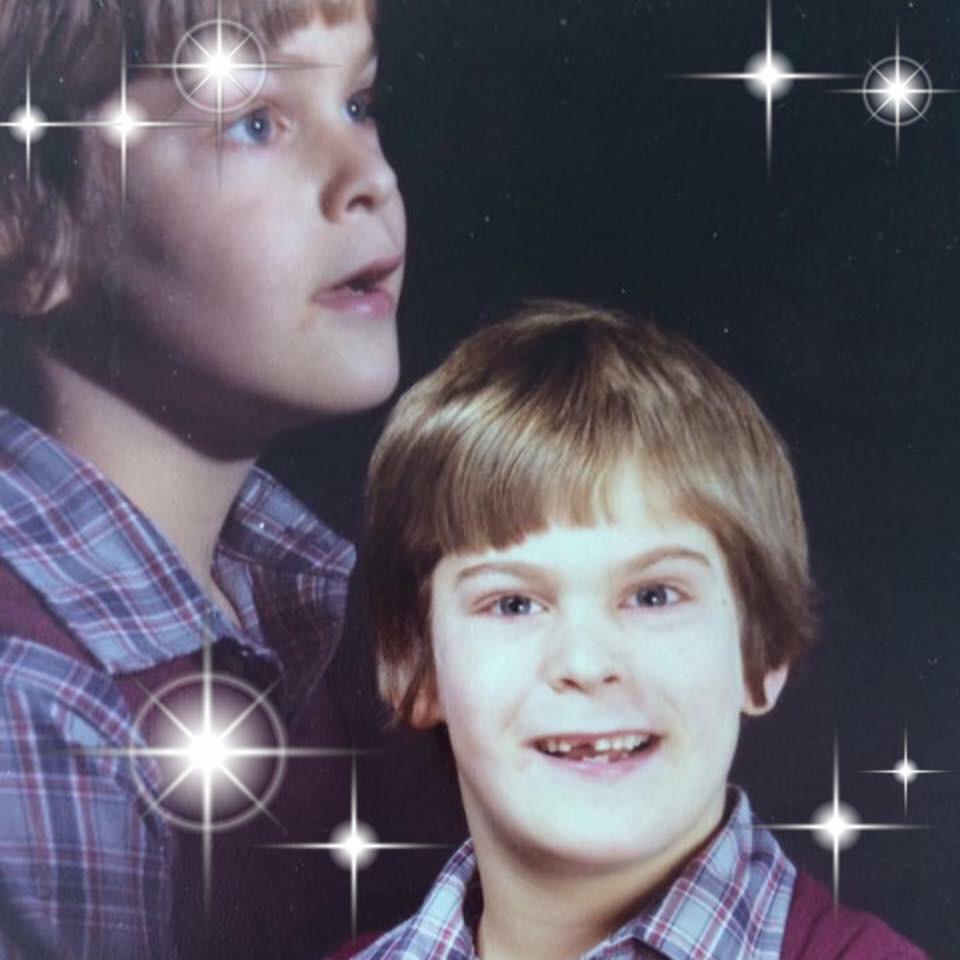 Sure mom, you can cut my hair. blunderyears