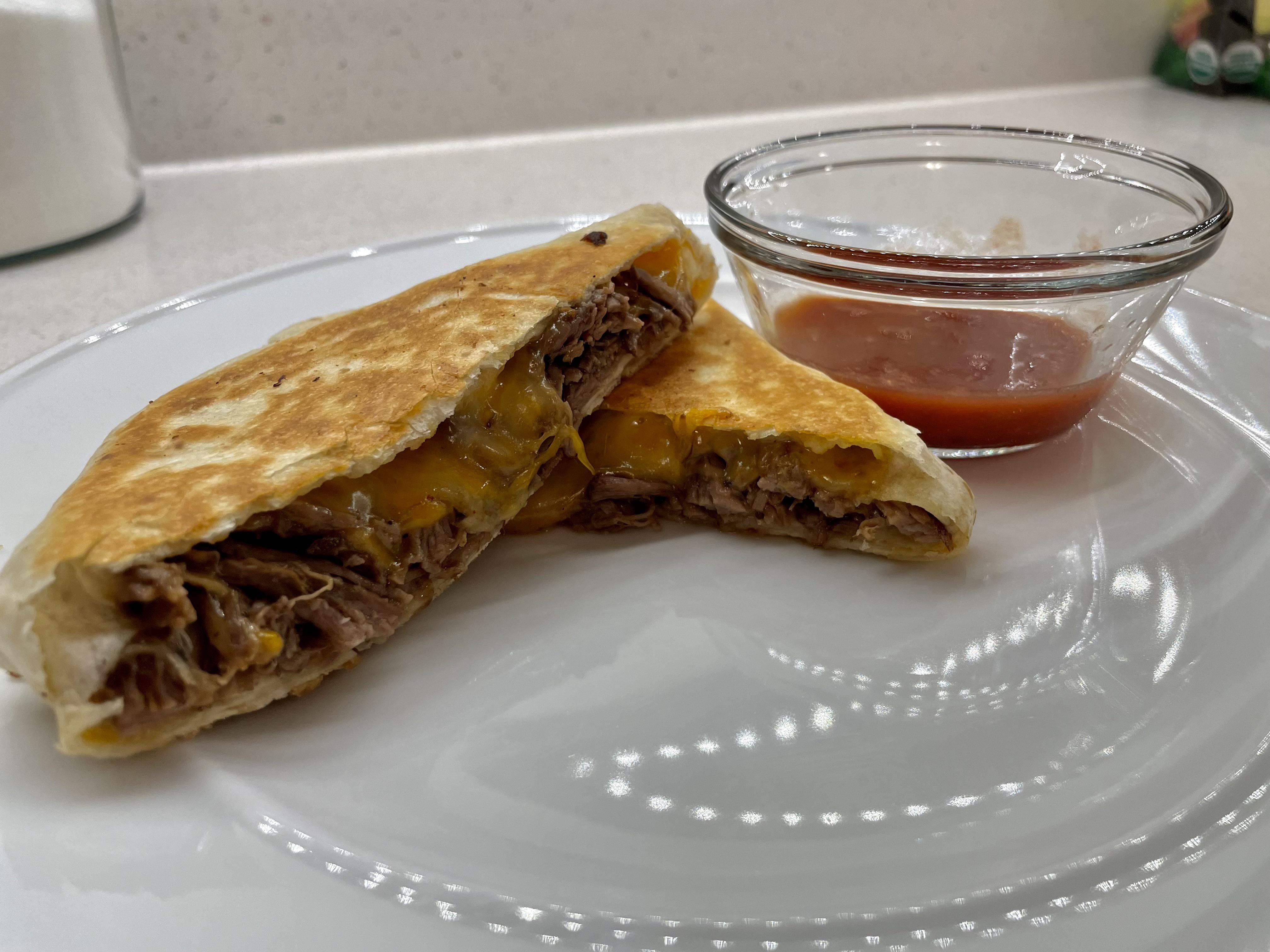 I know the new quesadilla gets some hate on here, but thanks for sharing tips that helped me