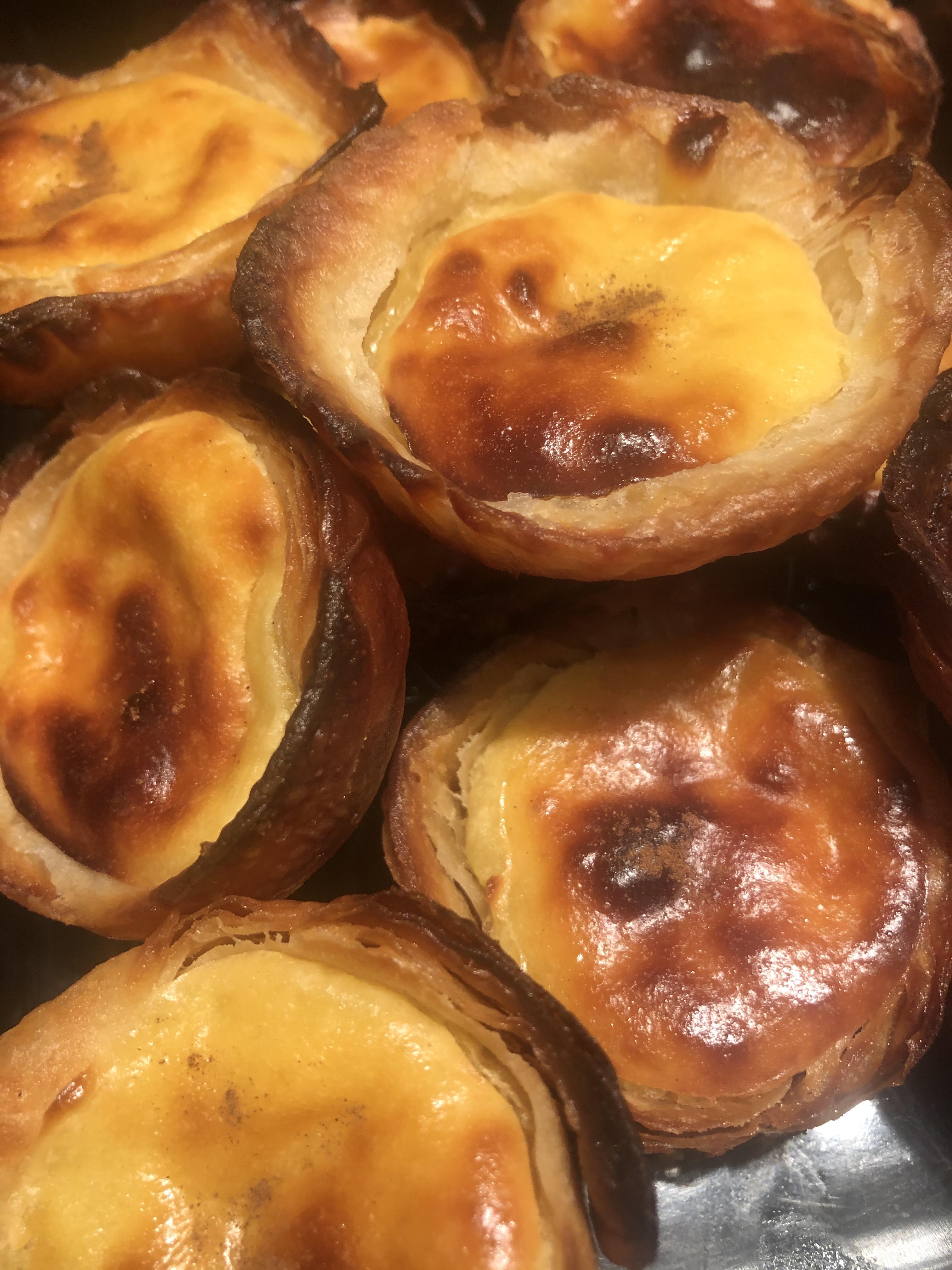 Portuguese Egg Tarts w/ Cinnamon r/ratemydessert