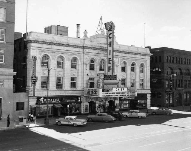 The Burns Building, Colorado Springs, CO. Built in 1911. Eventually became Chief Theater as