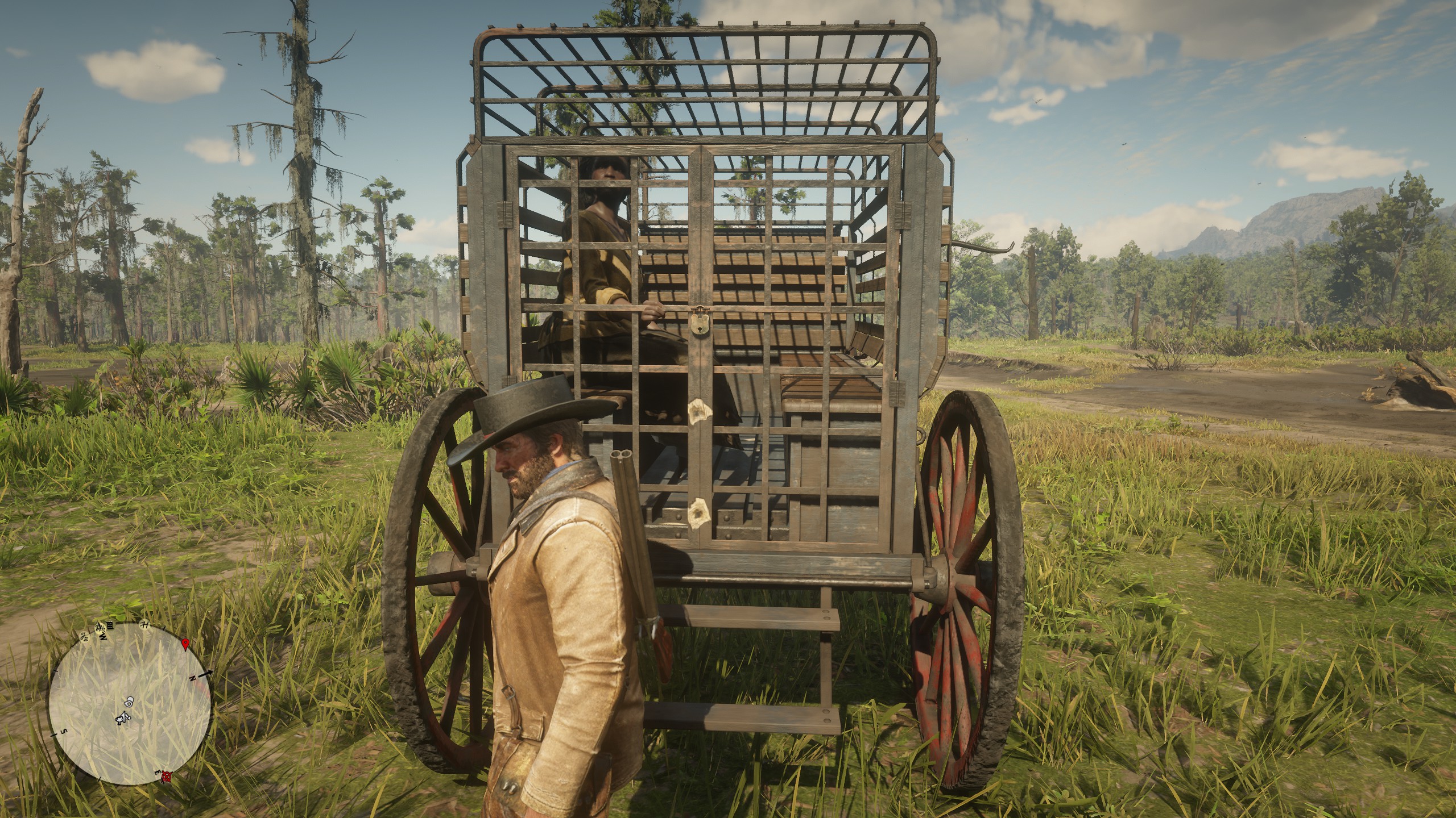 How do I get this woman out of the cadge? Nothing on the 2 that where