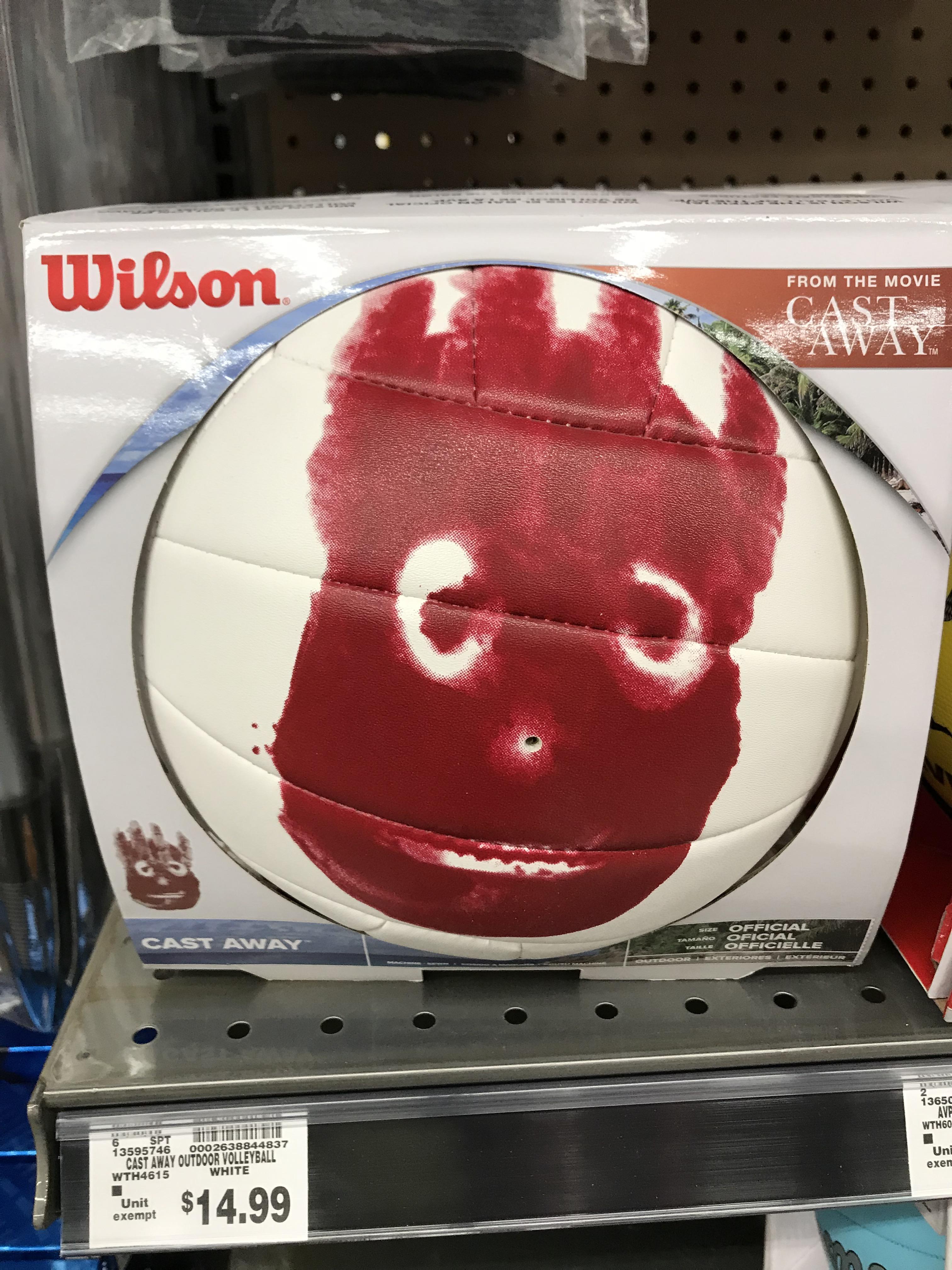 This Wilson Wilson volleyball r/mildlyinteresting