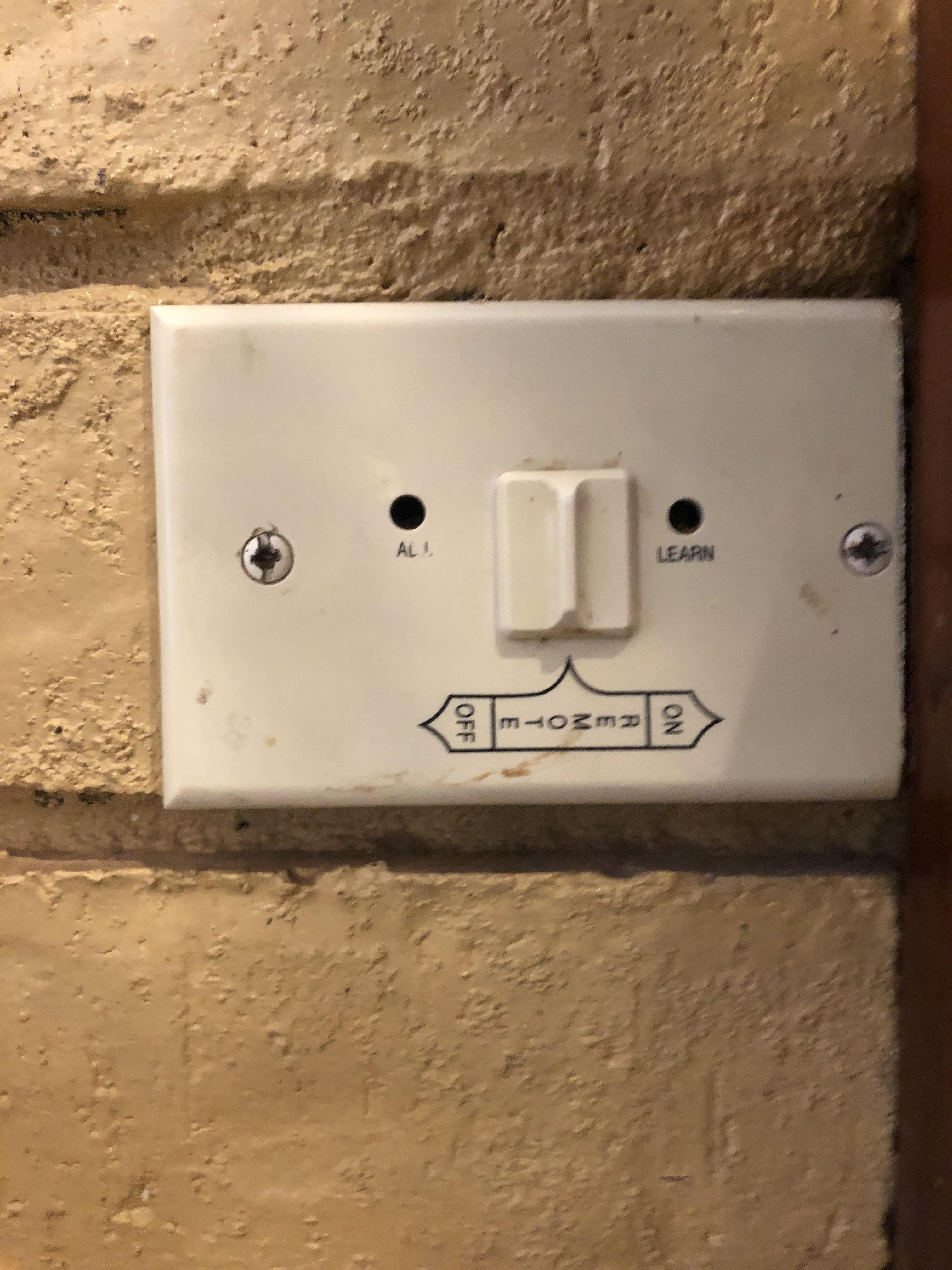 My parents have a fireplace that is controlled by this switch. The
