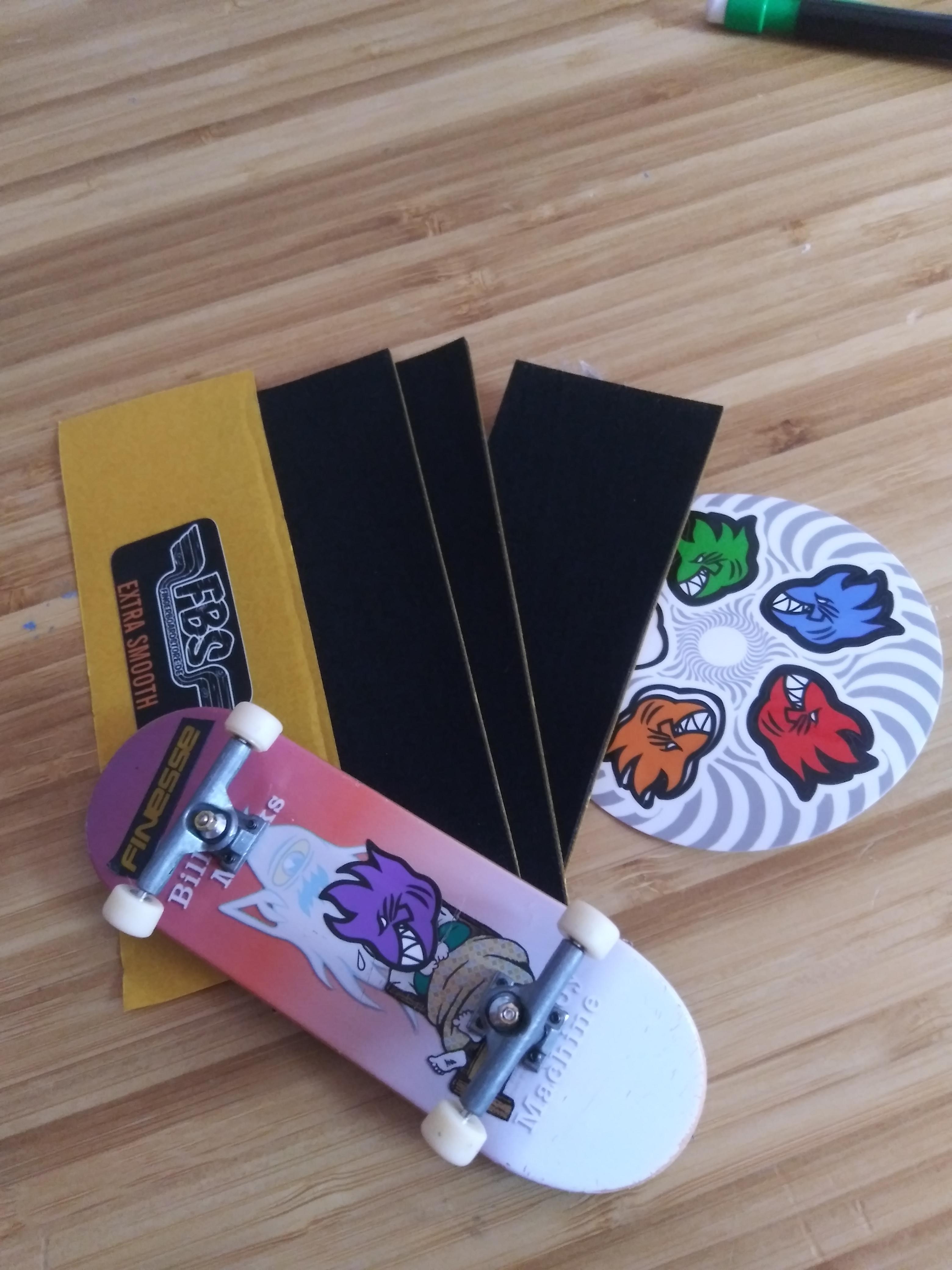 My foam gritape finally came! r/Fingerboards