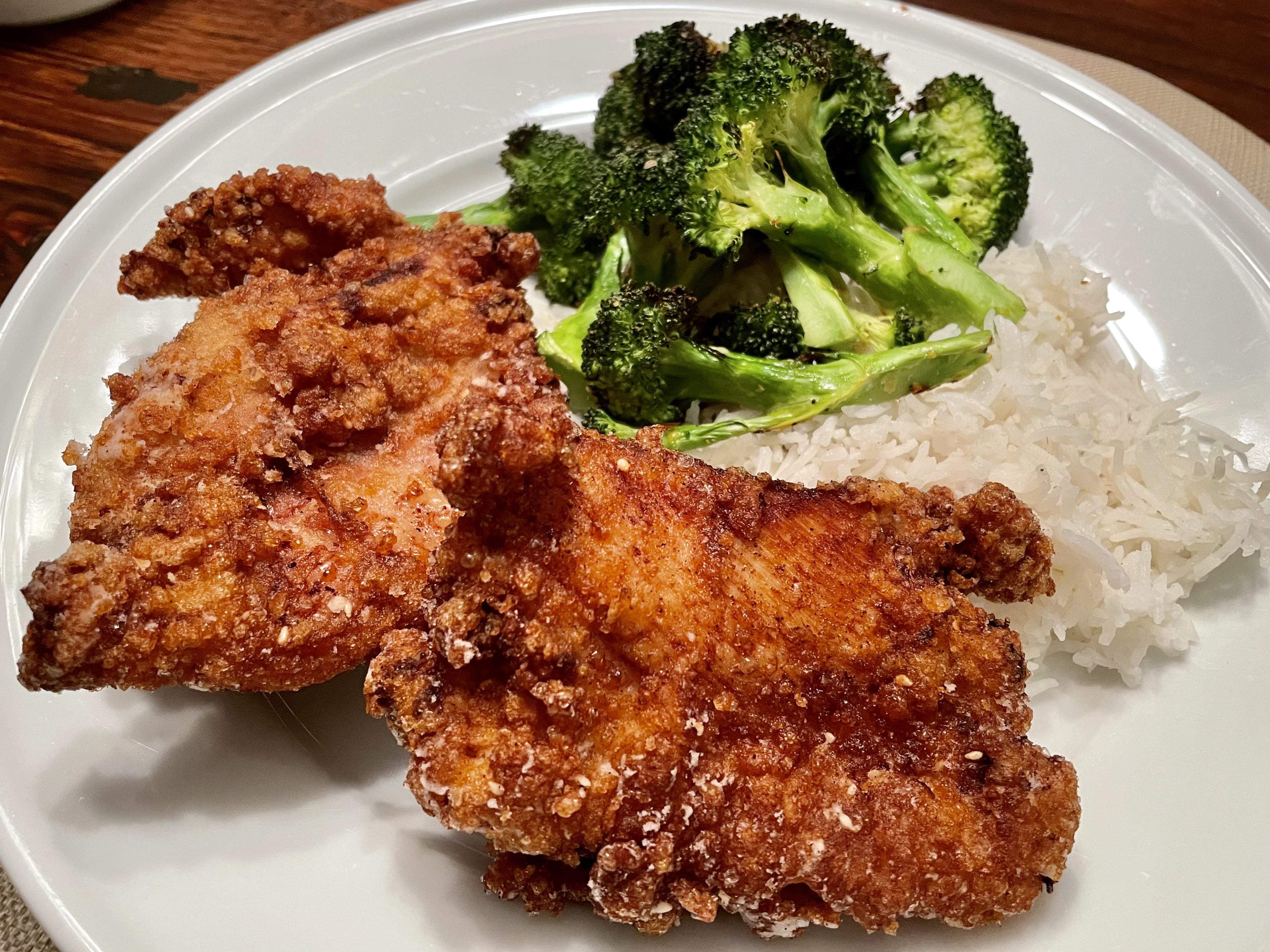 [Homemade] Hawaiian fried chicken r/food