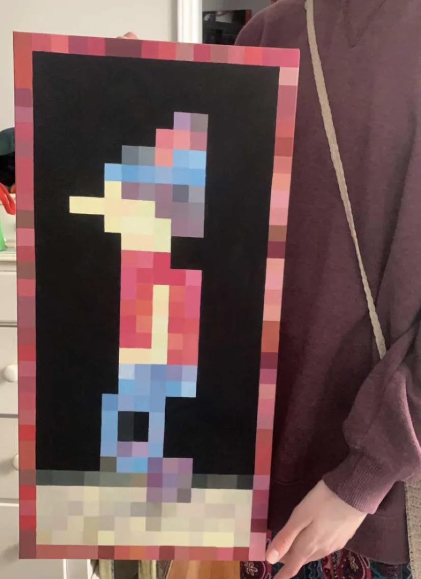 Minecraft painting painting r/Minecraft