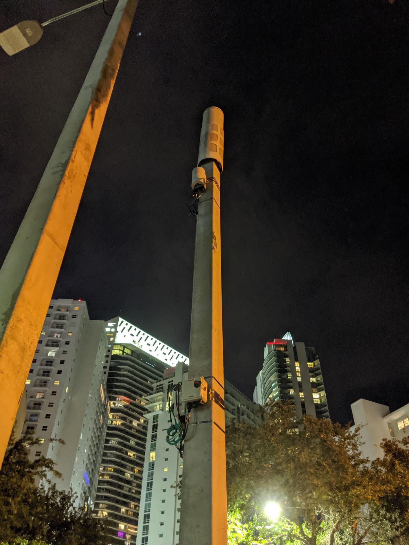 Are these 5G antennas popping up everywhere Downtown Miami and Brickell