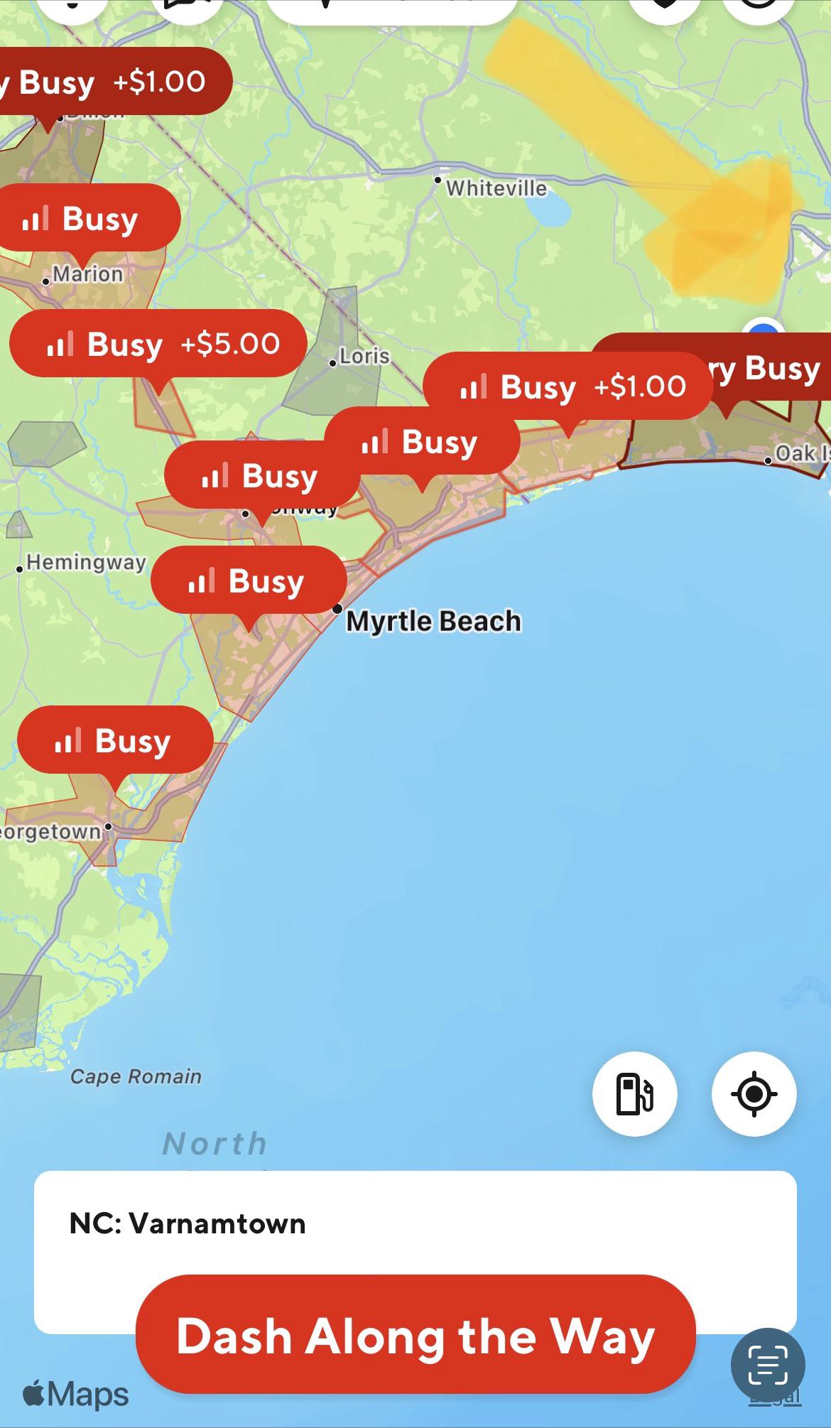 Zones r/doordash_drivers