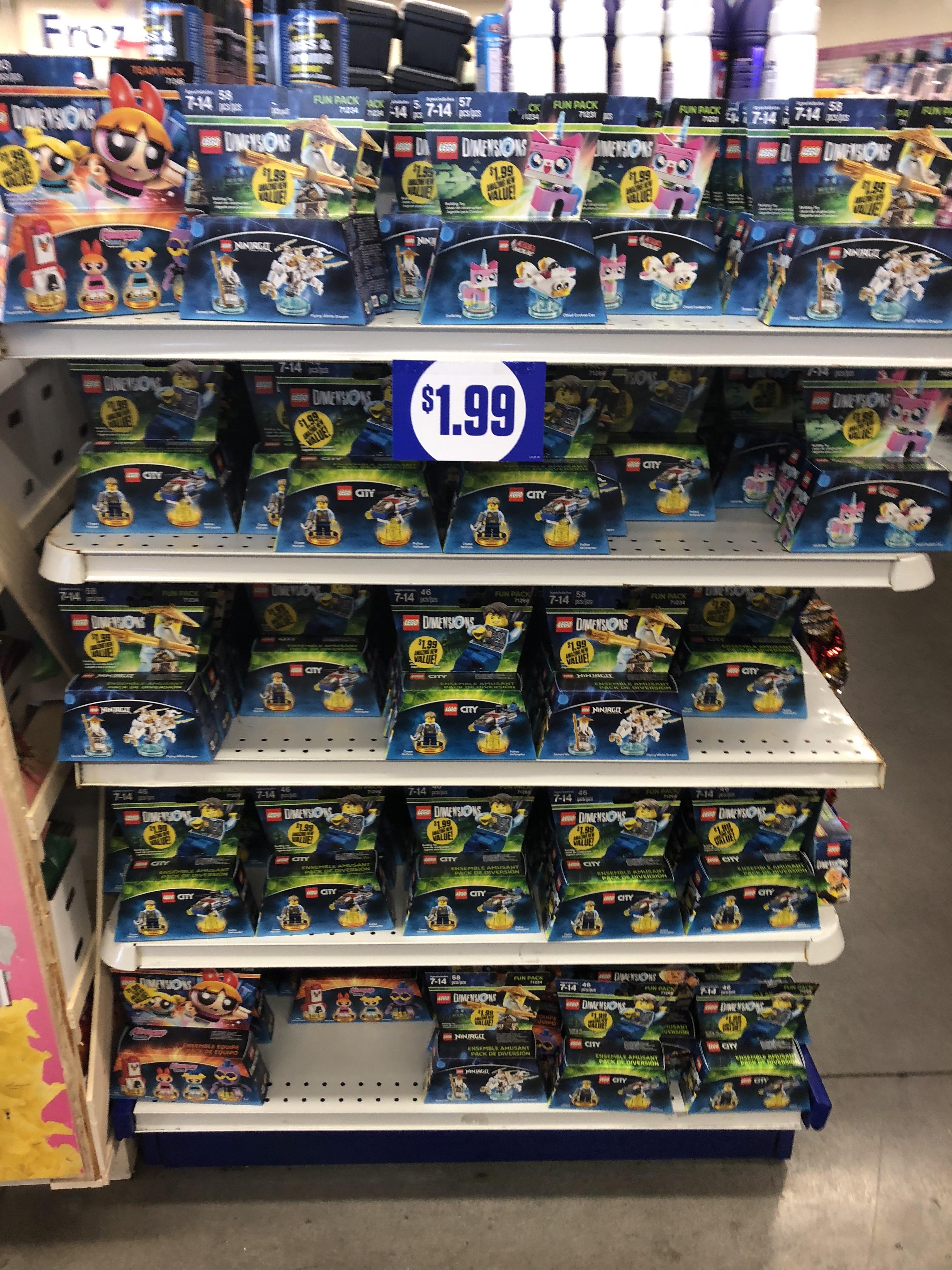 [99 Cents Only Store /US] Various Lego Dimensions Sets 1.99 legodeal