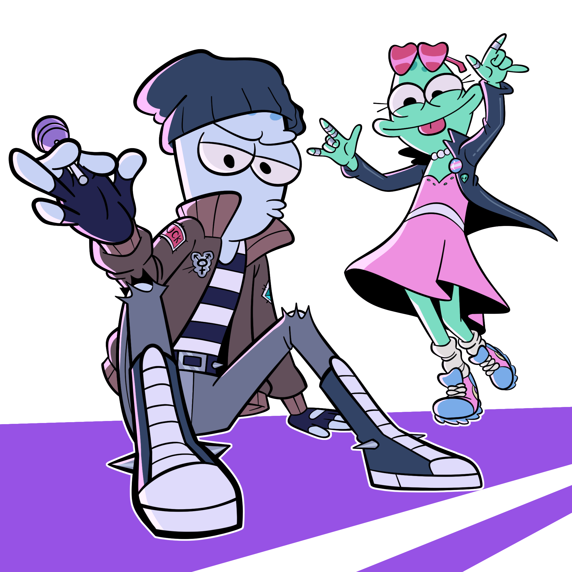 Jesse and Yumyulack with the Big Swag Energy r/solaropposites