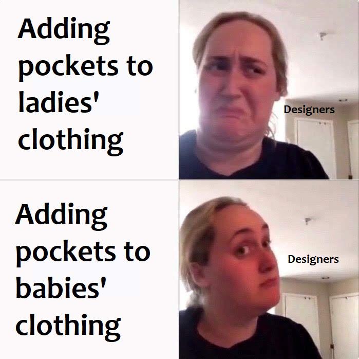 What do babies put in their pockets? r/memes