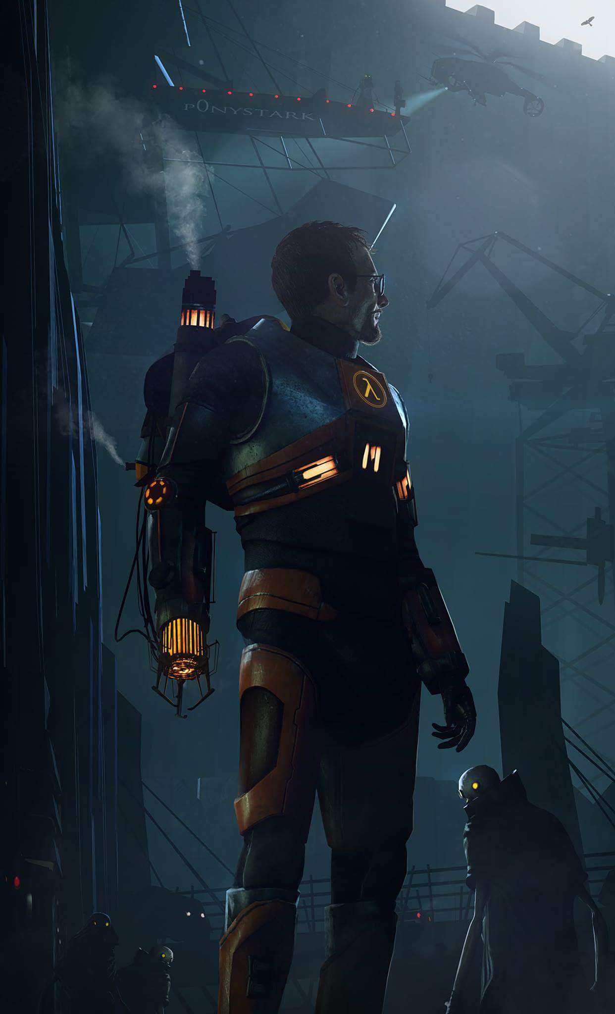 Probably one of the best Half Life themed phone wallpapers I have ever