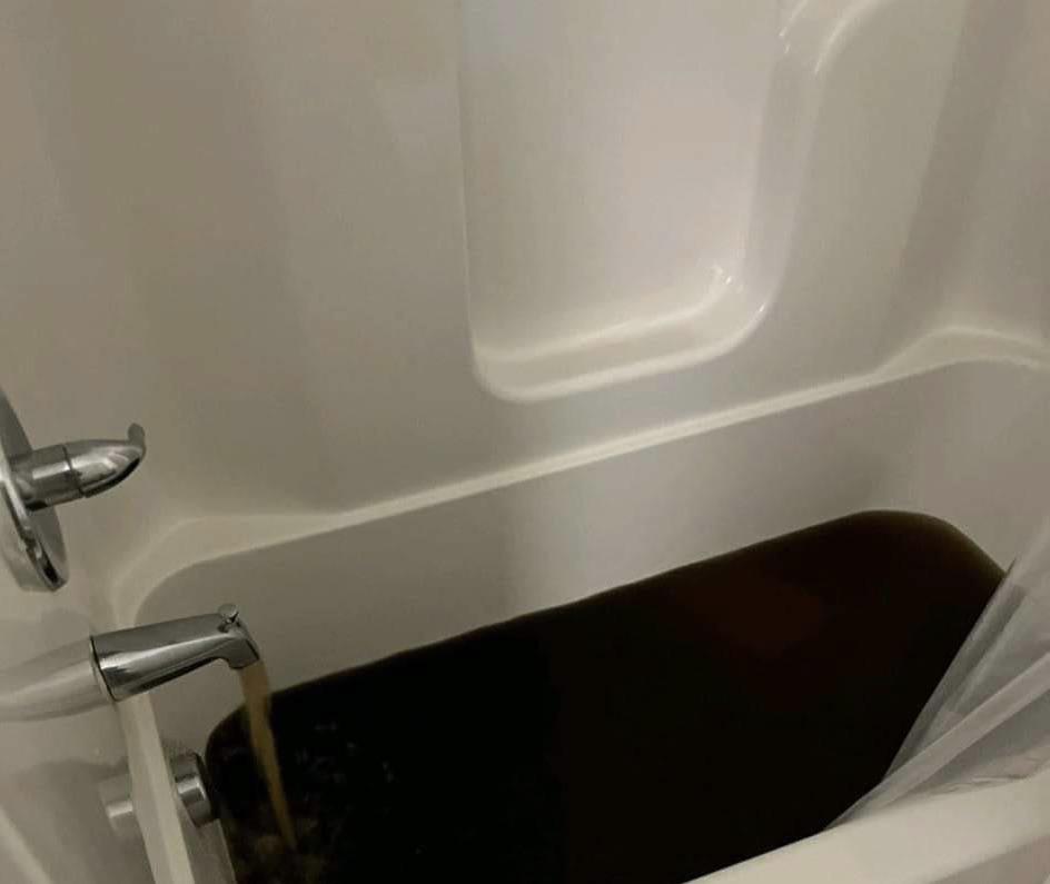 Jackson Mississippi today due to water crisis. City of roughly 150,000 residents had been under