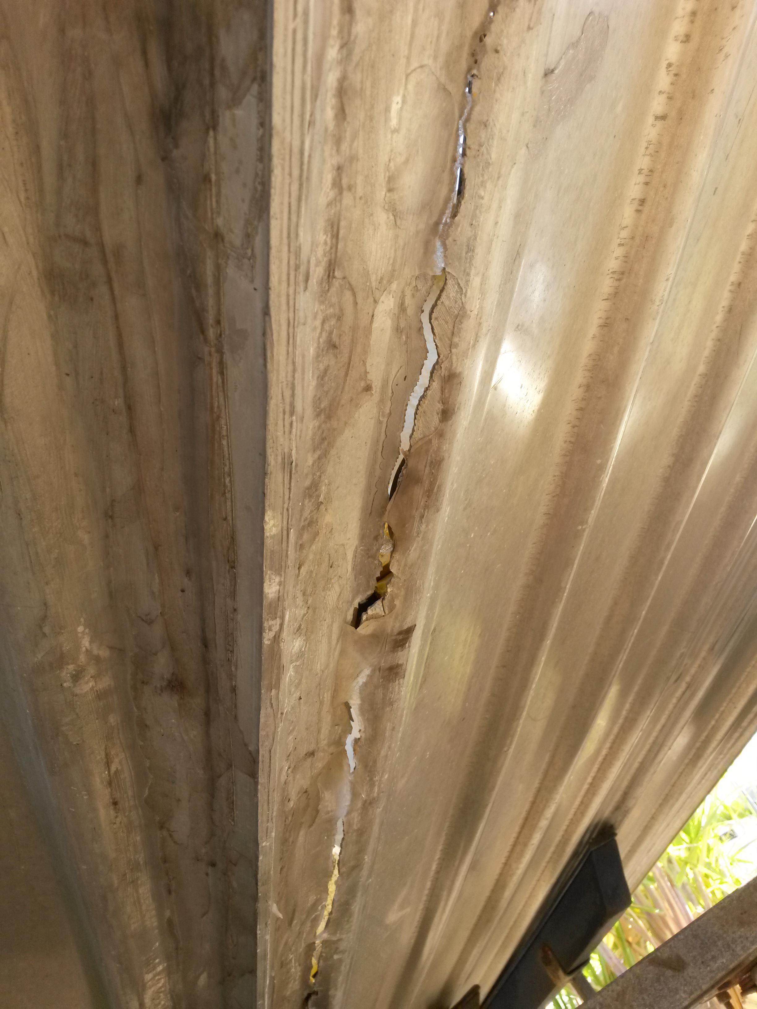 "I've got a small crack in my boat hull do you think you can fix it