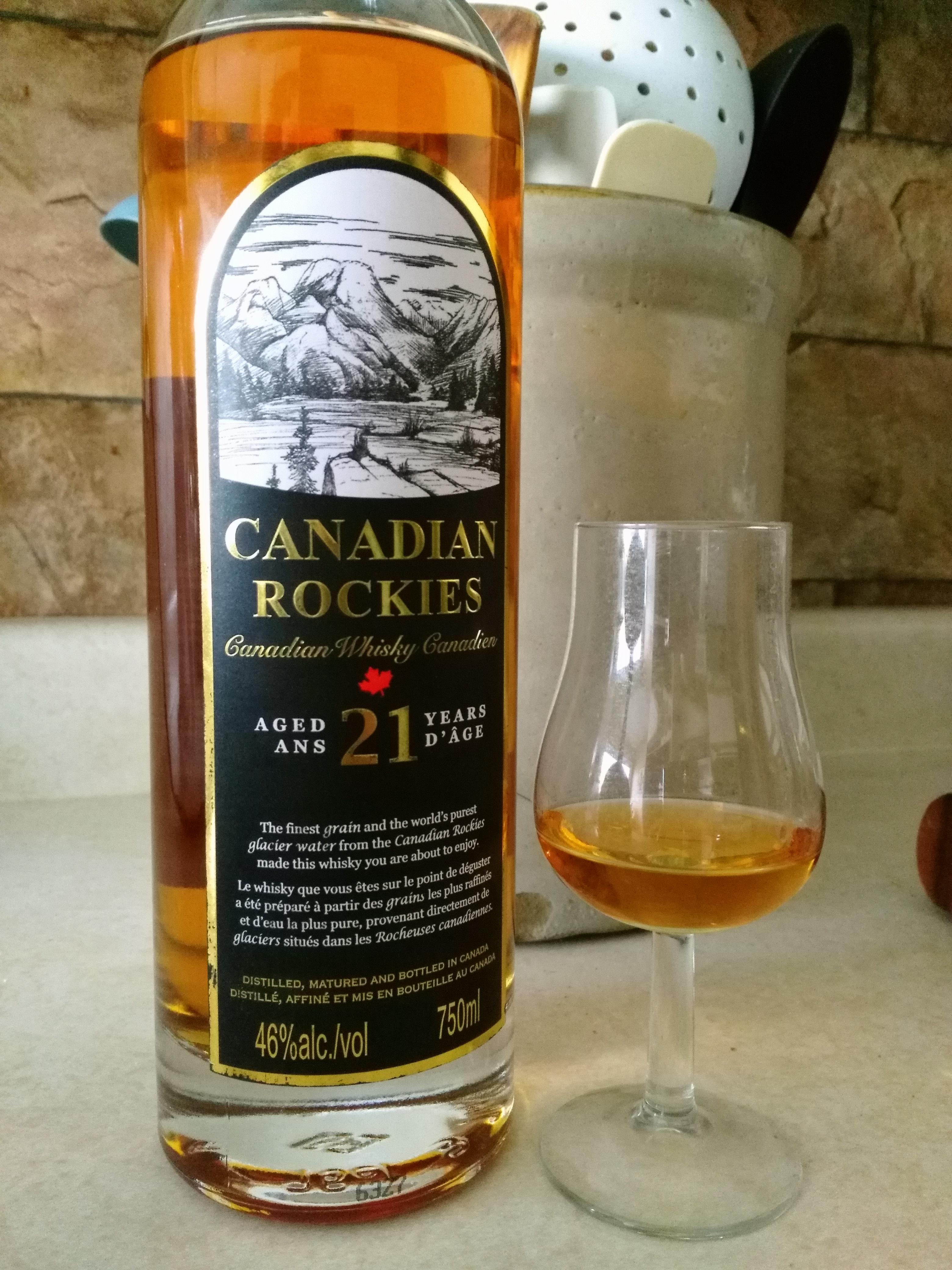 REVIEW Canadian Rockies 21 yr. old Canadian Whisky r/canadawhisky