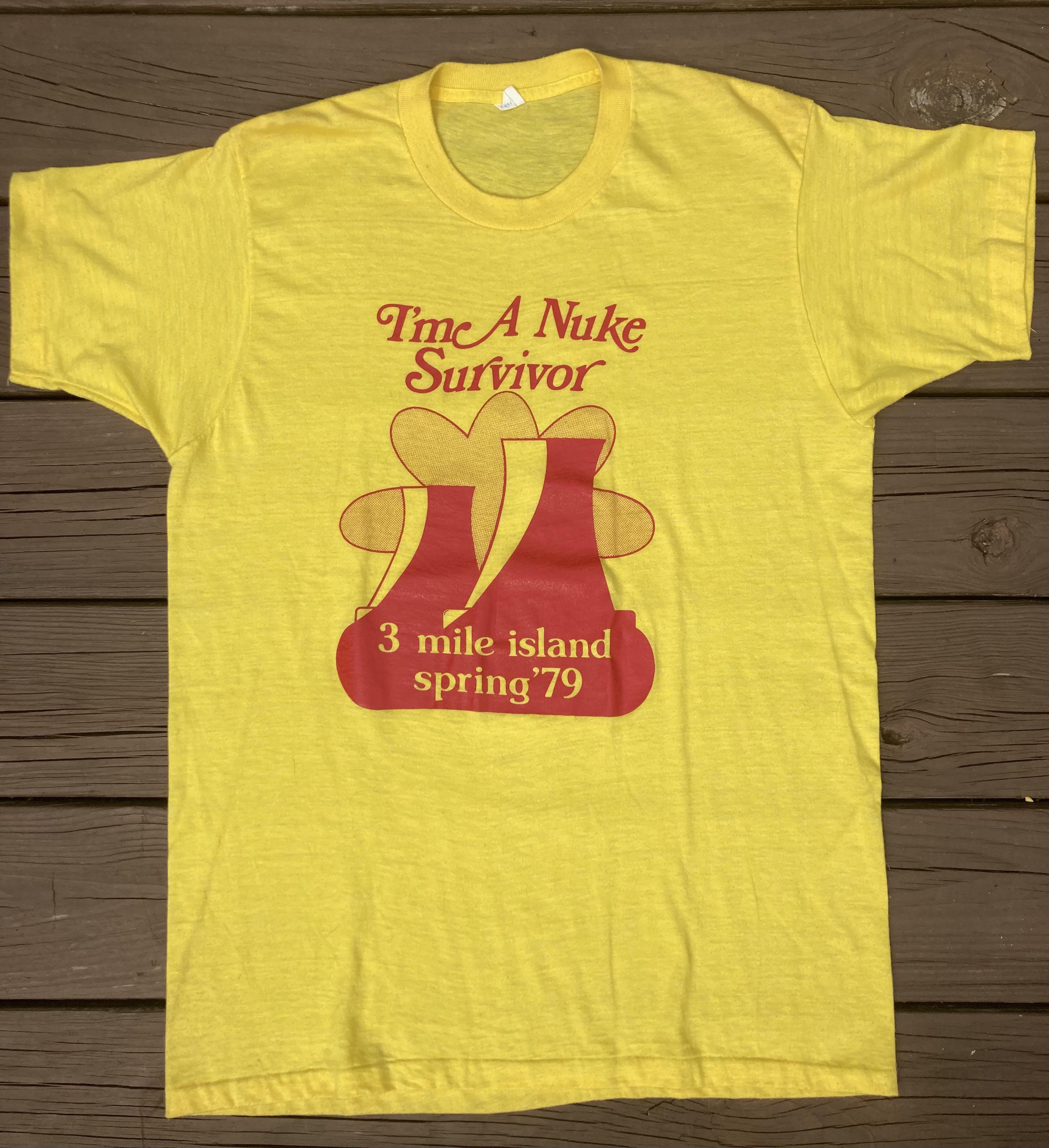 3 Mile Island 1979. Bought from a lady whose husband worked there and