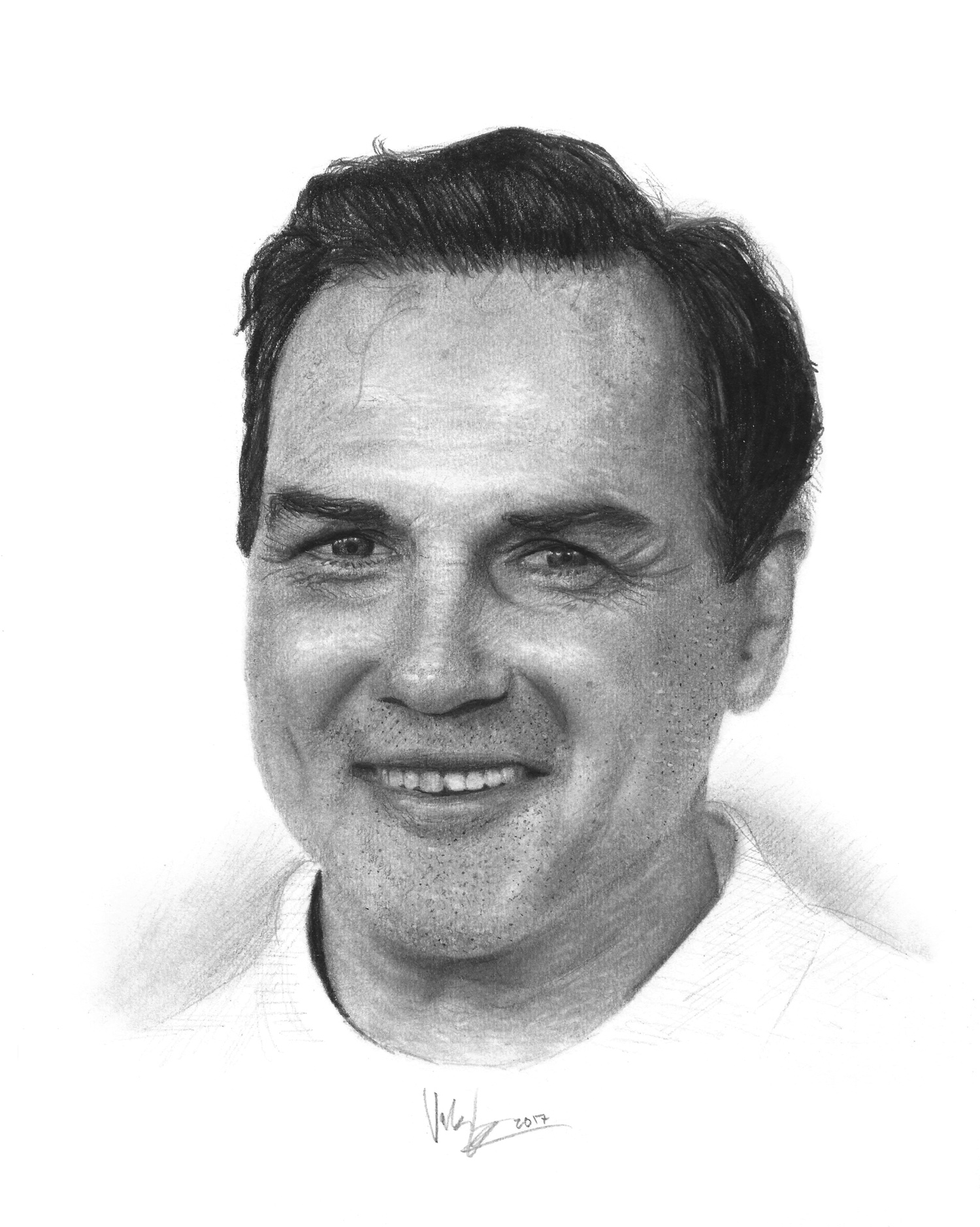 Norm Macdonald portrait drawing