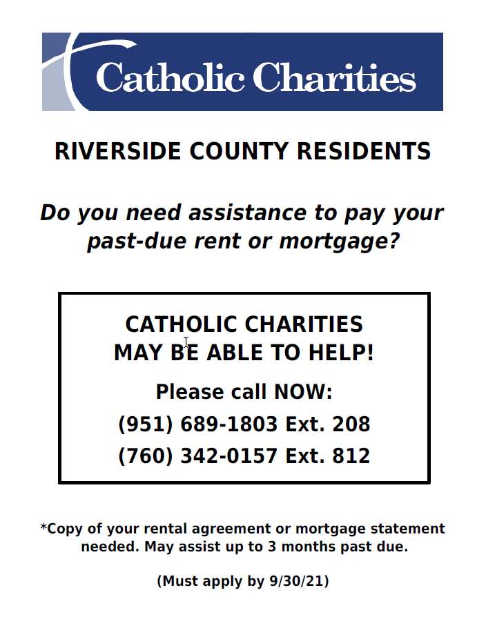 Rental assistance for Riverside County residents r/Riverside
