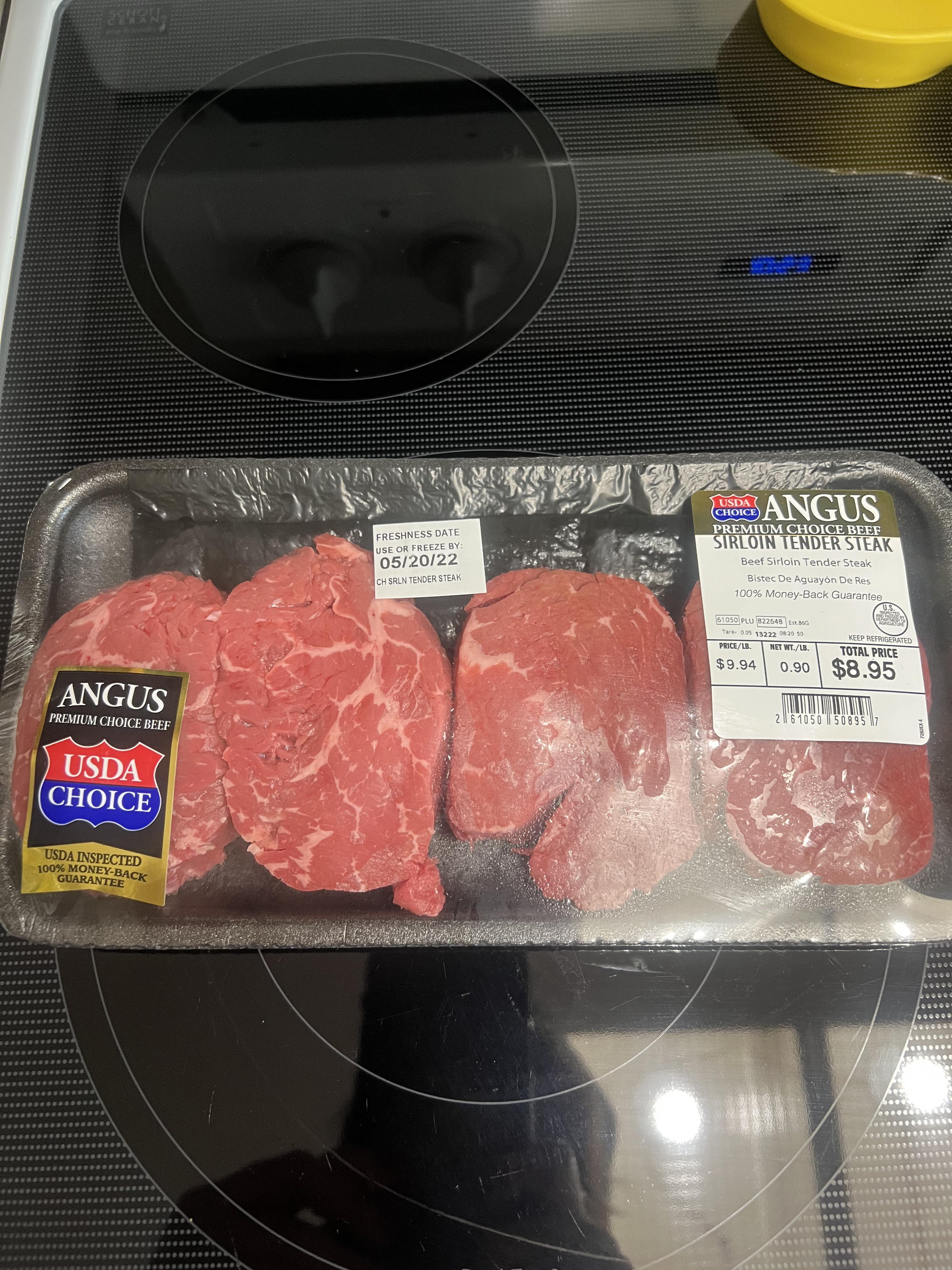 What temp should I cook beef sirloin steak for medium rare? r/sousvide