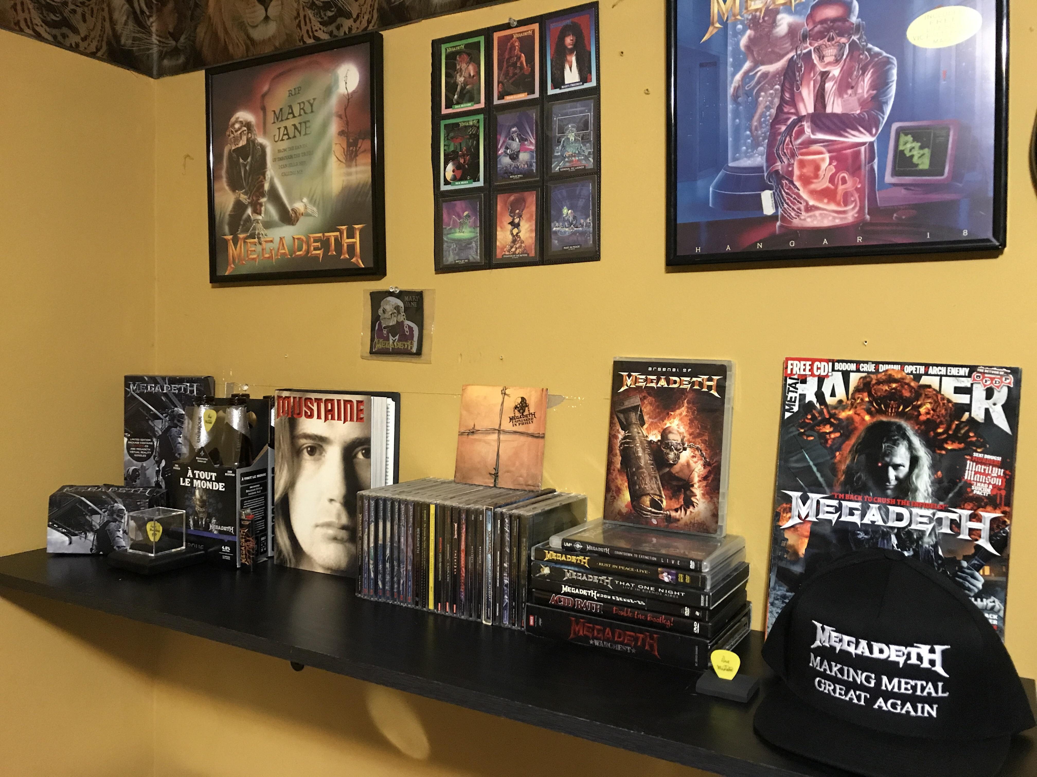 My entire Megadeth collection. r/Megadeth