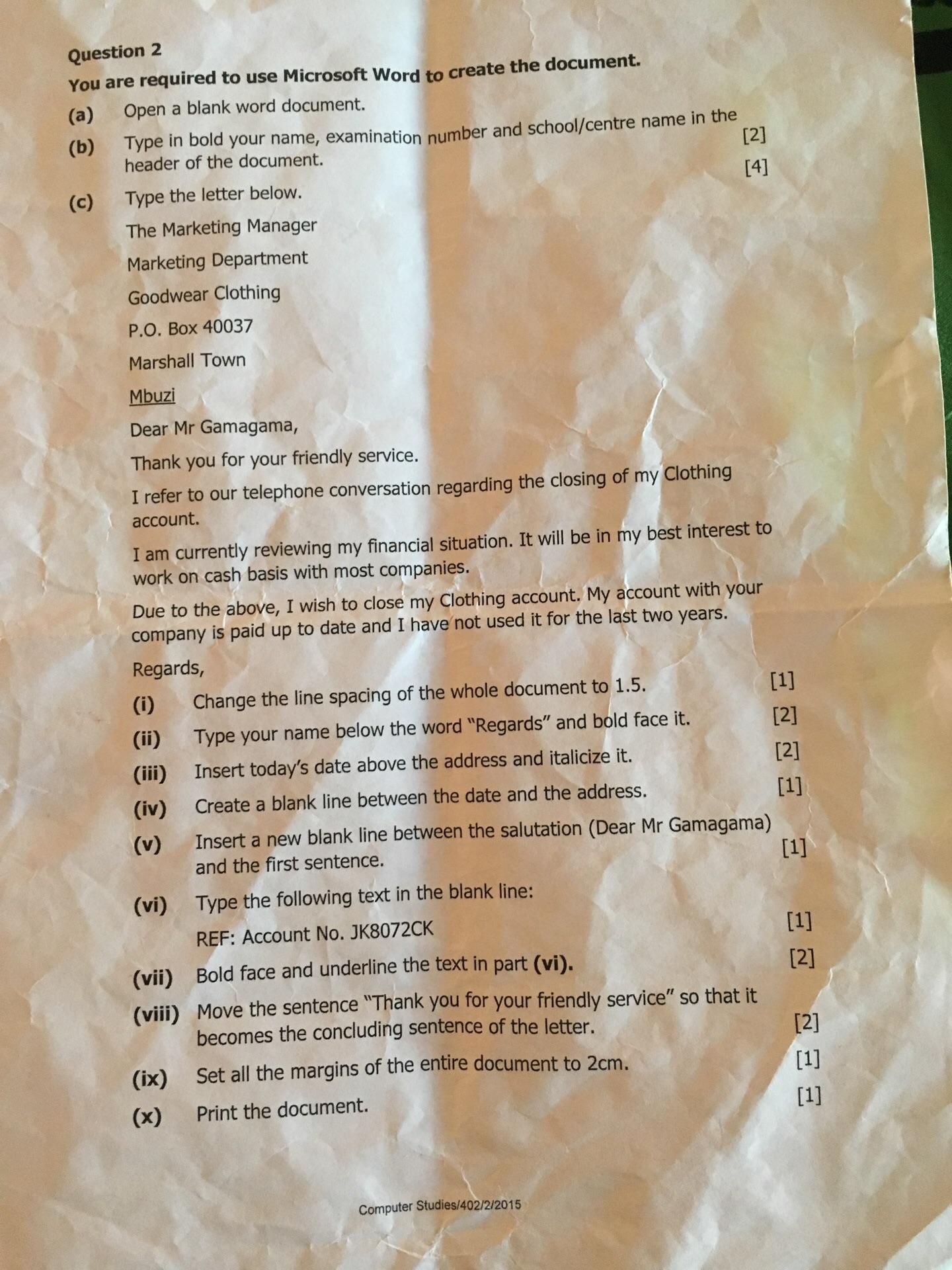 Zambian Grade 9 Civics Exams ? sitemaps.edenspace