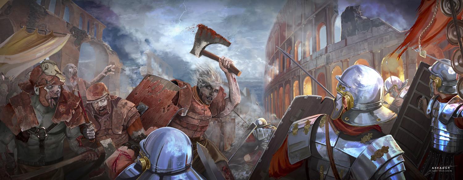 Weird Wars Rome by Carlholdenart r/MilitaryVStheUnknown