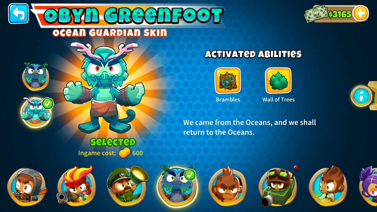 Ocean Obyn's feet are bluegreen. Don't know what to think now. btd6