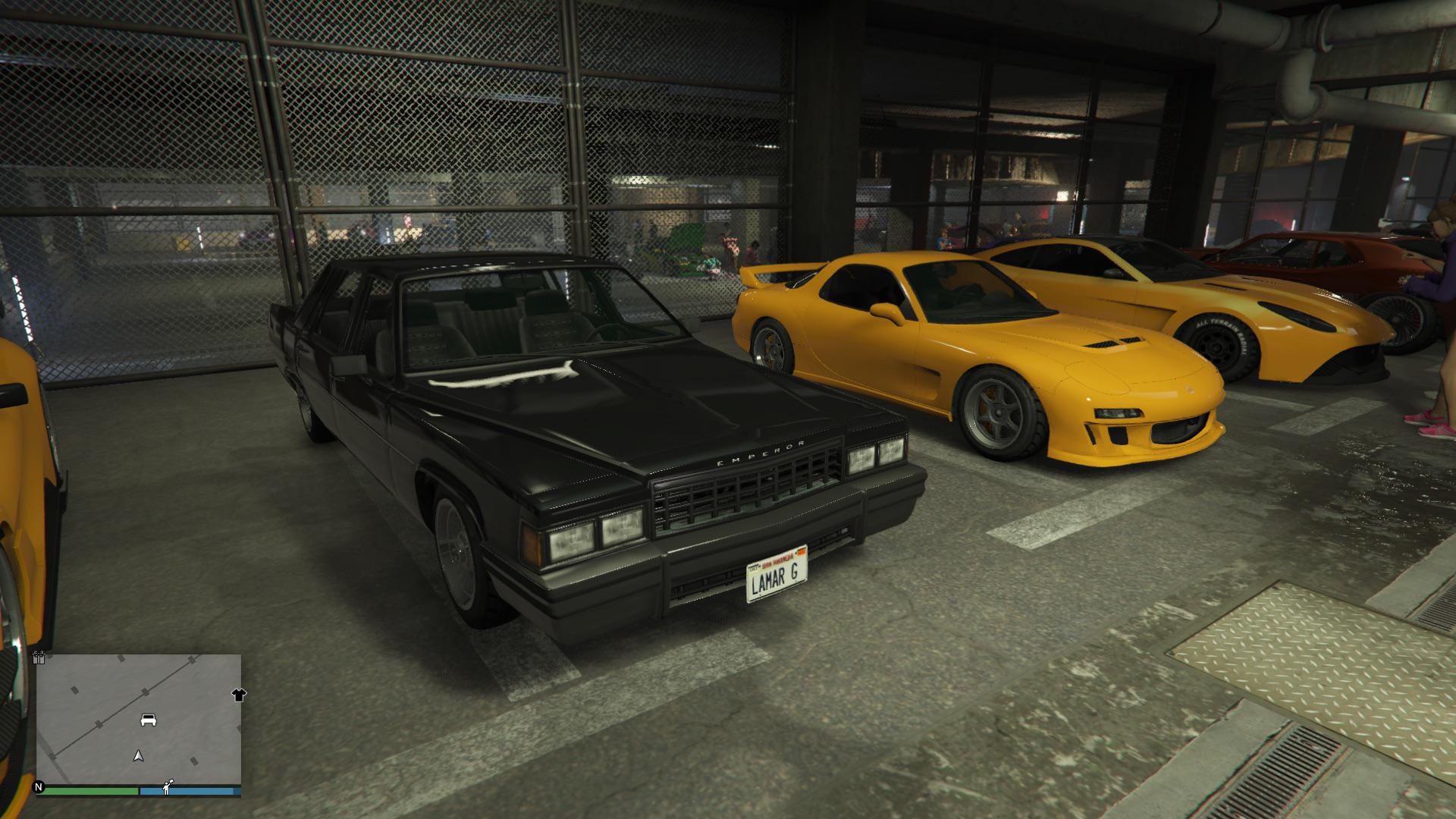 Lamar’s Albany Emperor at the LS Car Meet. The first vehicle we all