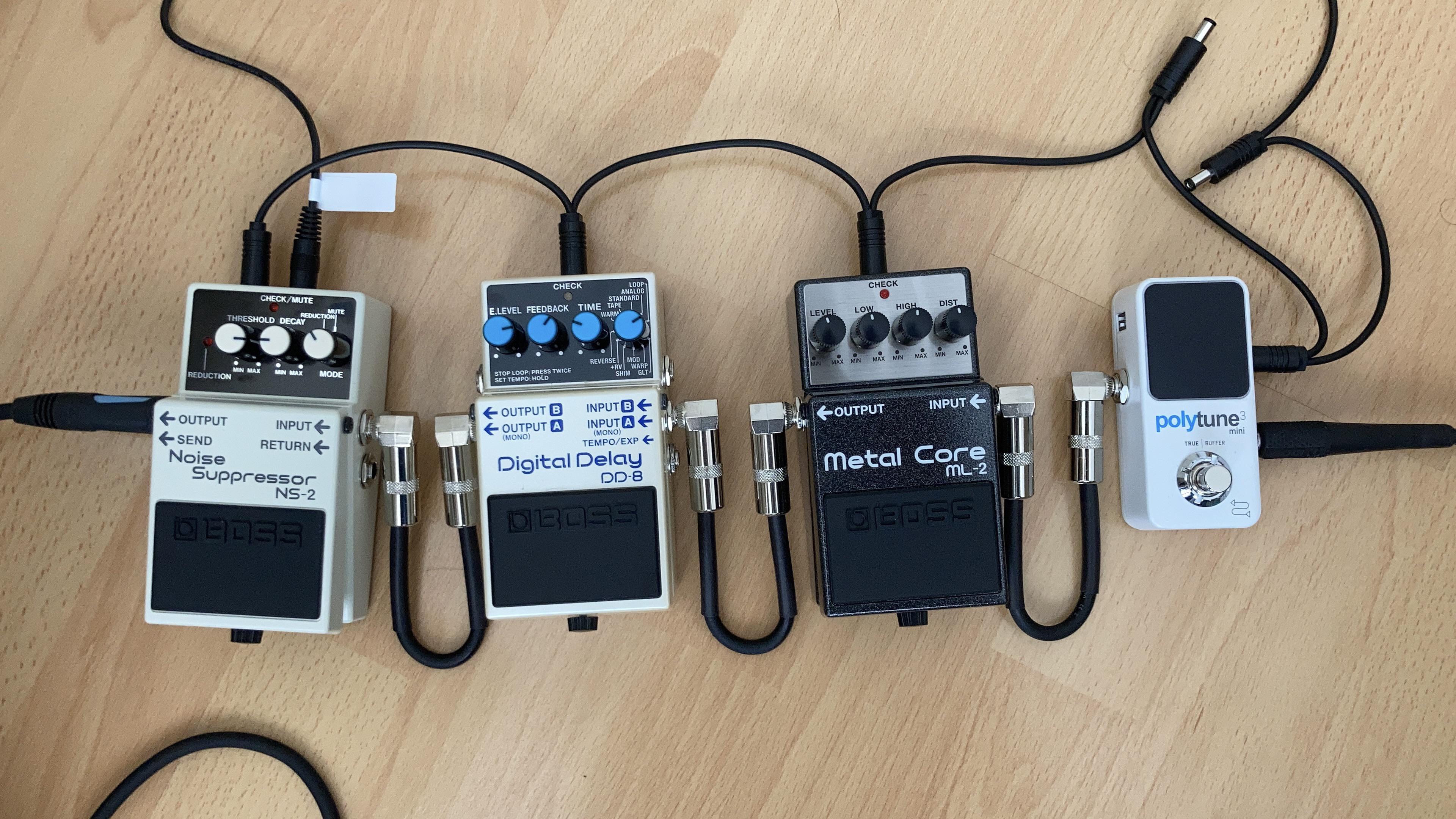 What‘s the best way to connect these pedals to a Katana 50 MK2? r