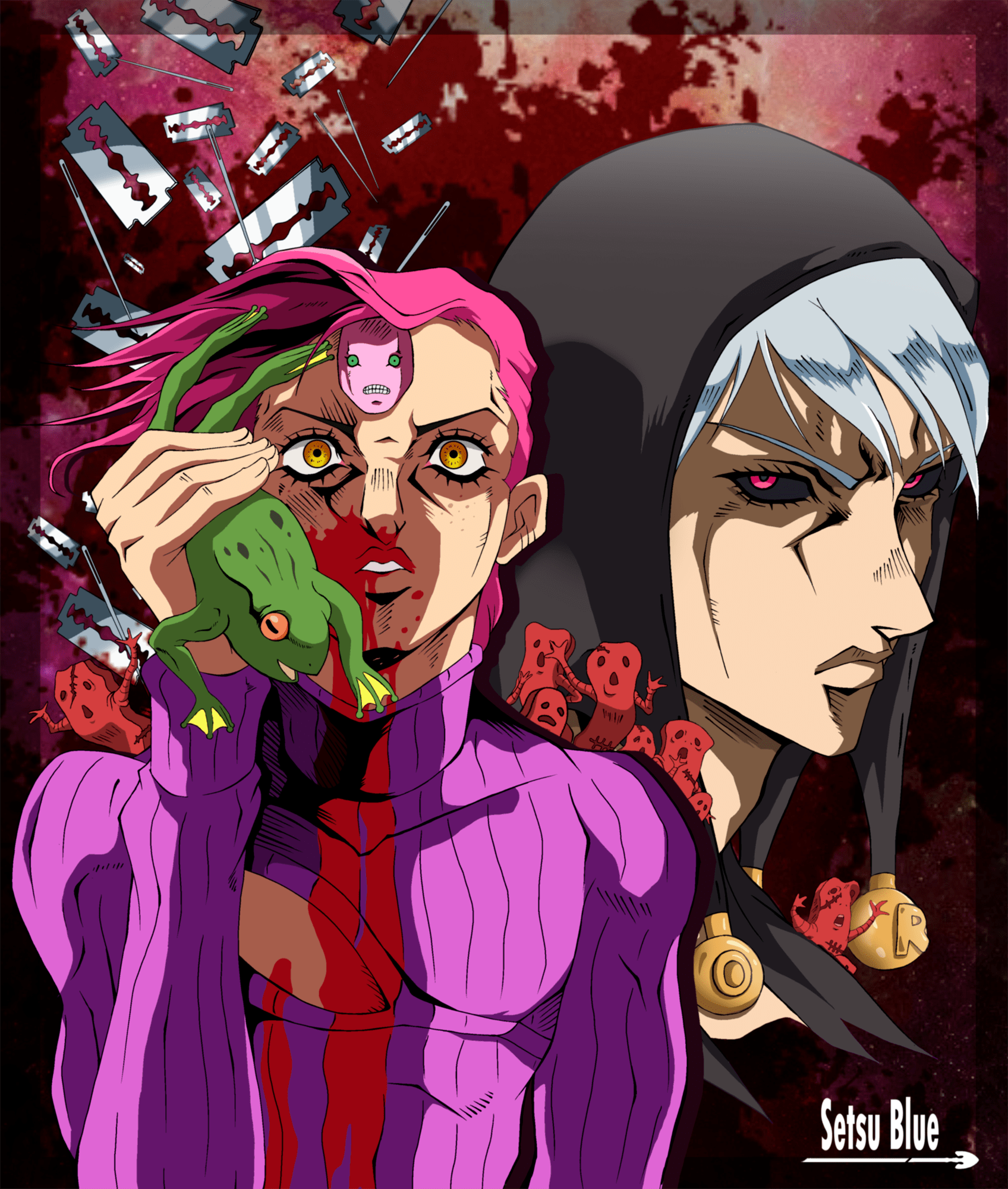 [Fanart] Some days ago I finished this drawing of Risotto