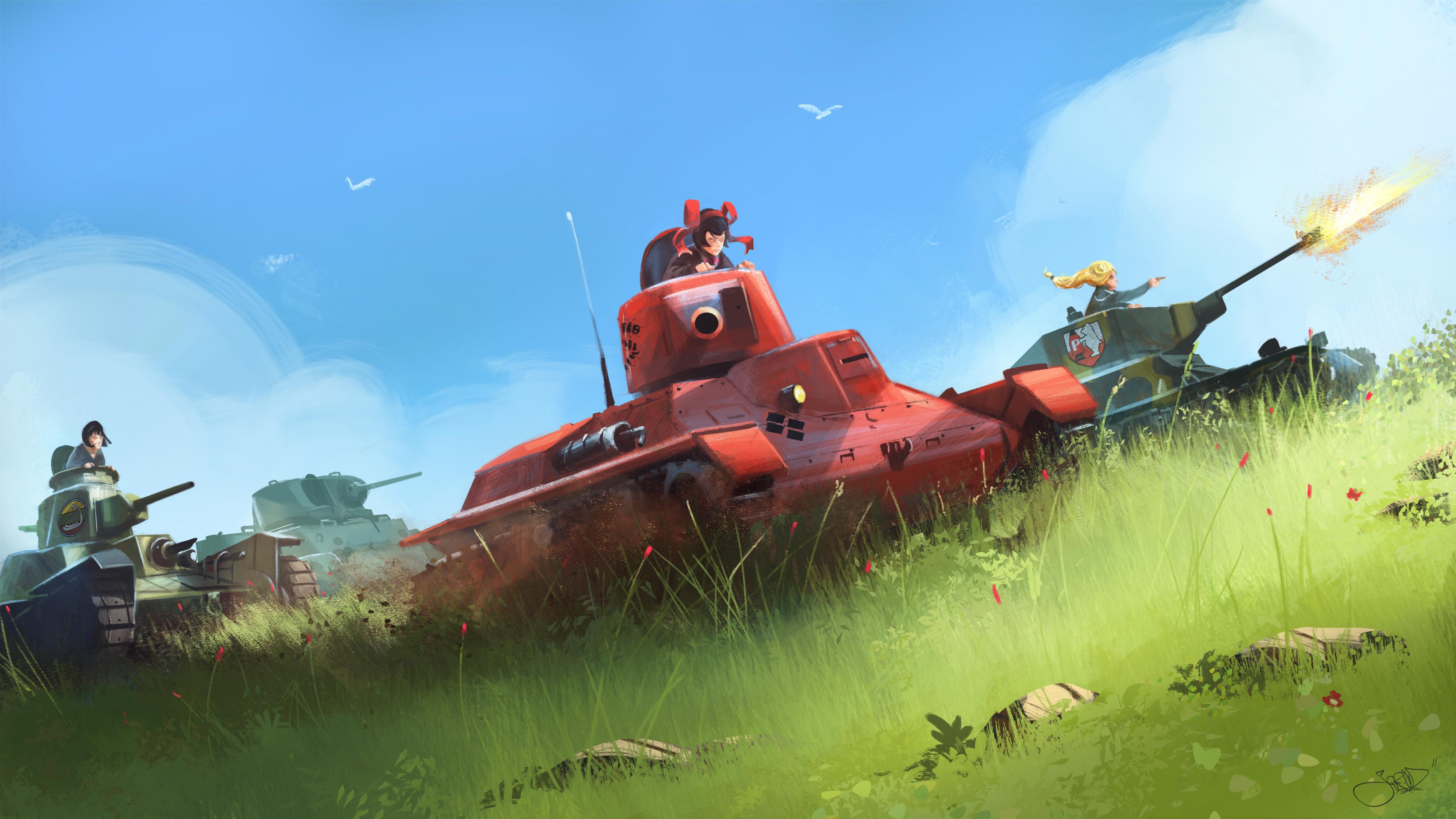 51 best Ribbon Warrior images on Pholder GIRL Sund PANZER, Vinesauce