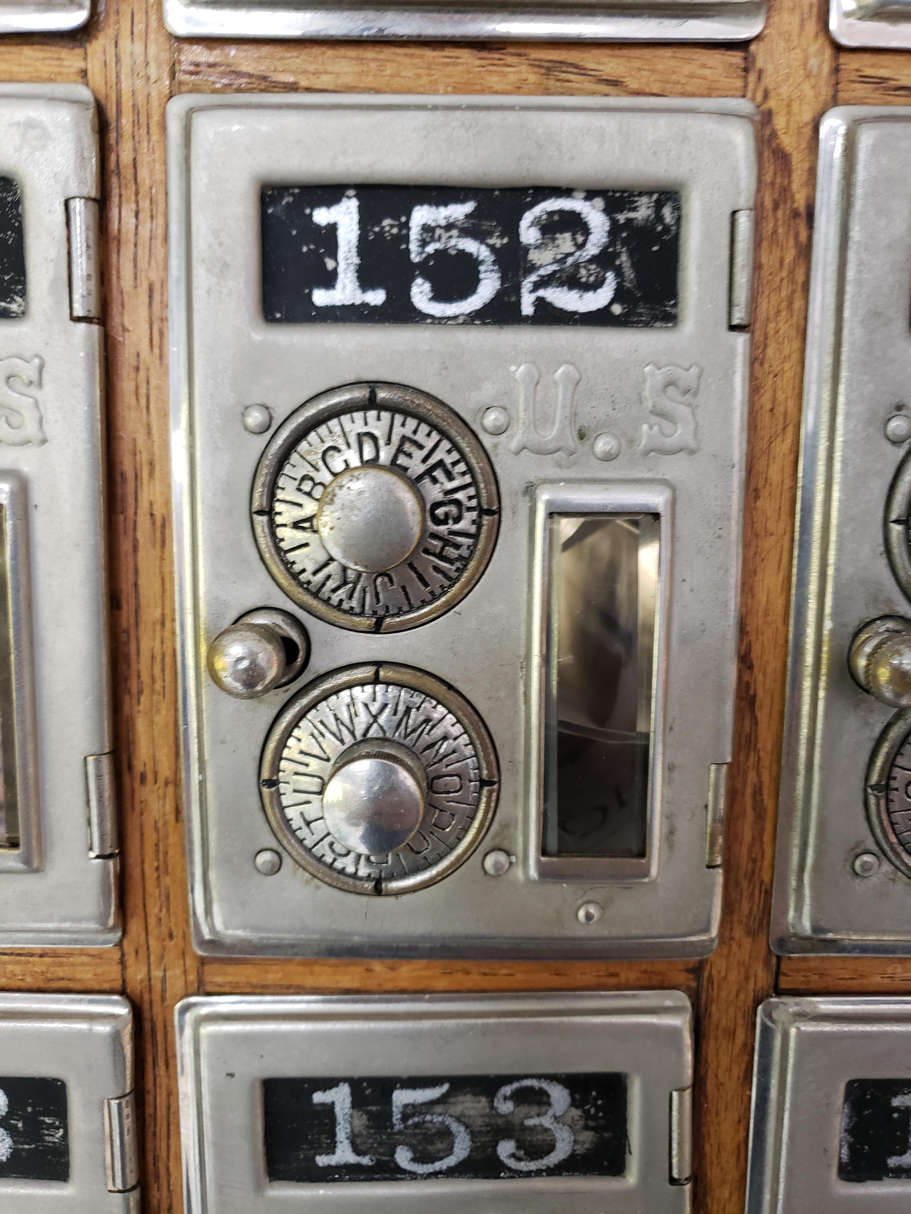 These old PO boxes at my tiny town post office r/mildlyinteresting
