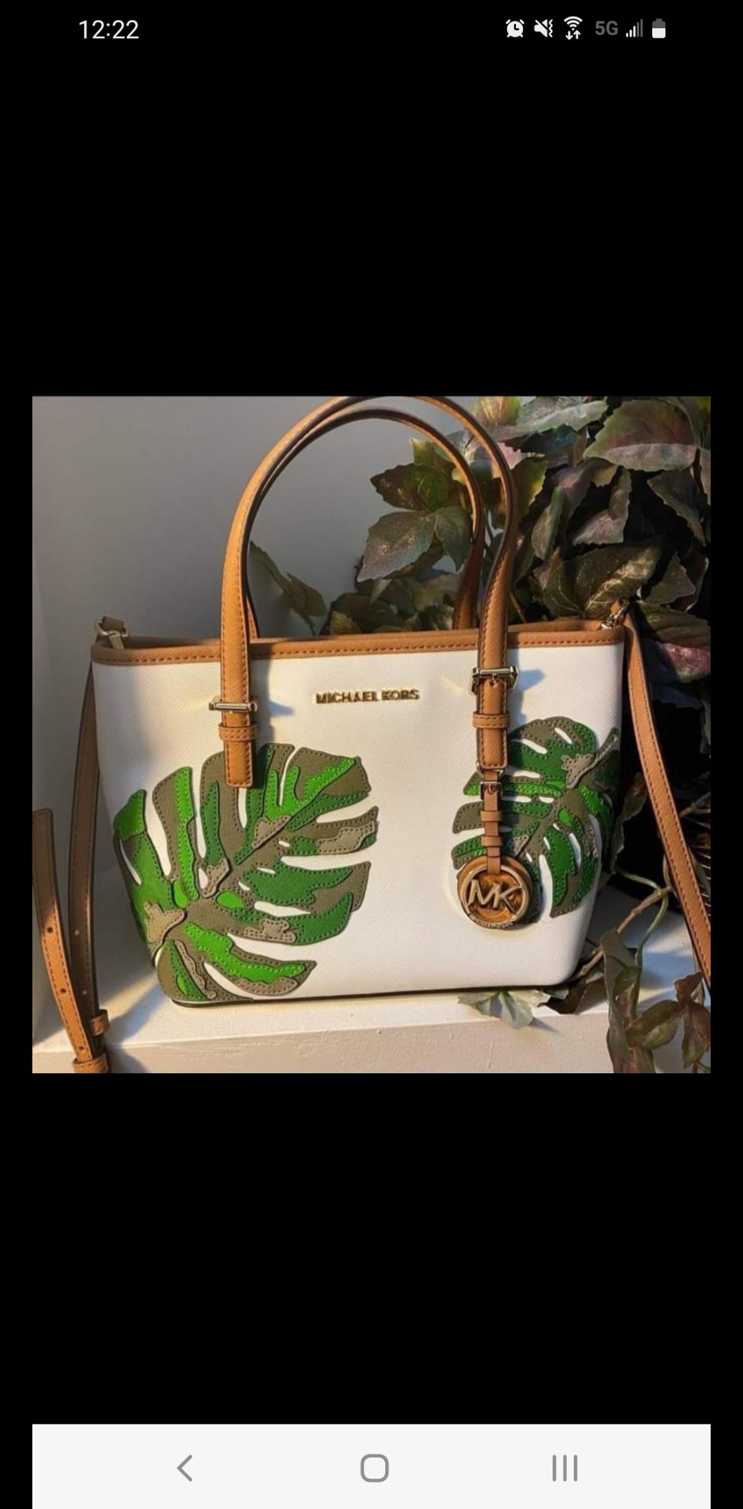 you know you want an expensive purse with cold damaged monstera