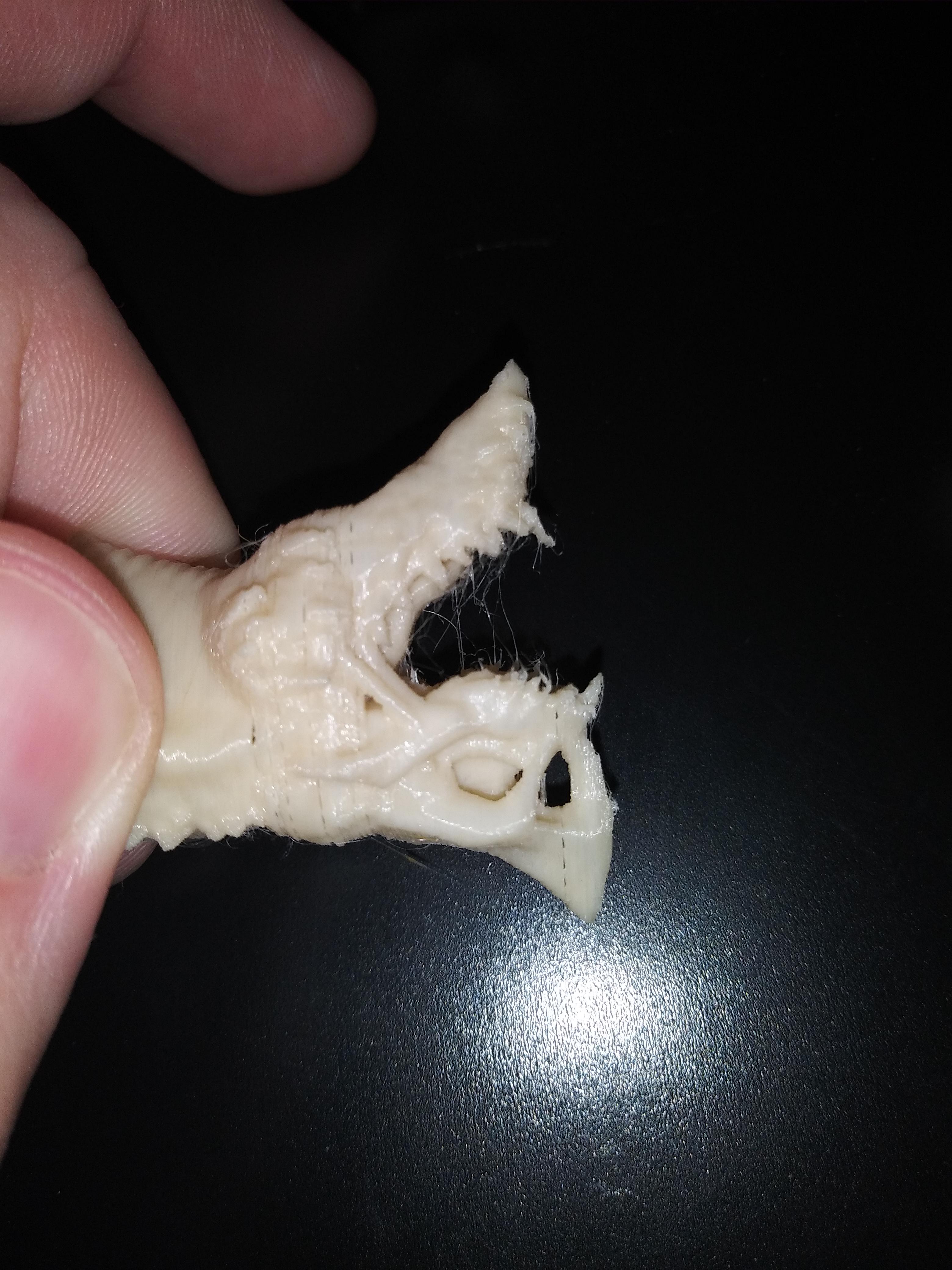 Missed print lines, poor outer wall. Ignore stringing settings in
