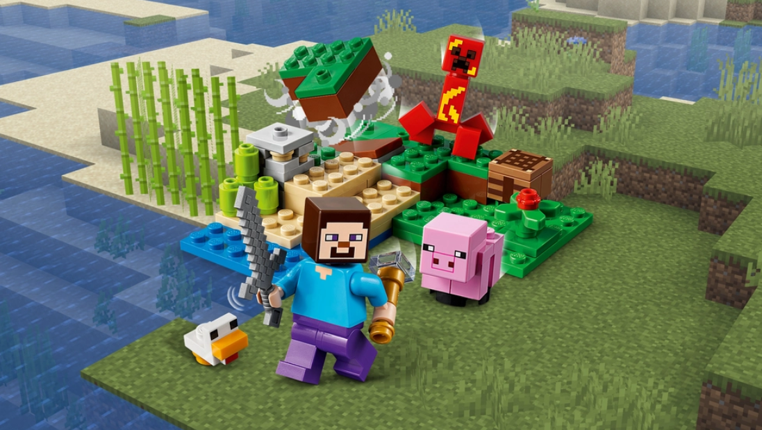 And finally, 21177 Creeper Ambush r/lego_minecraft