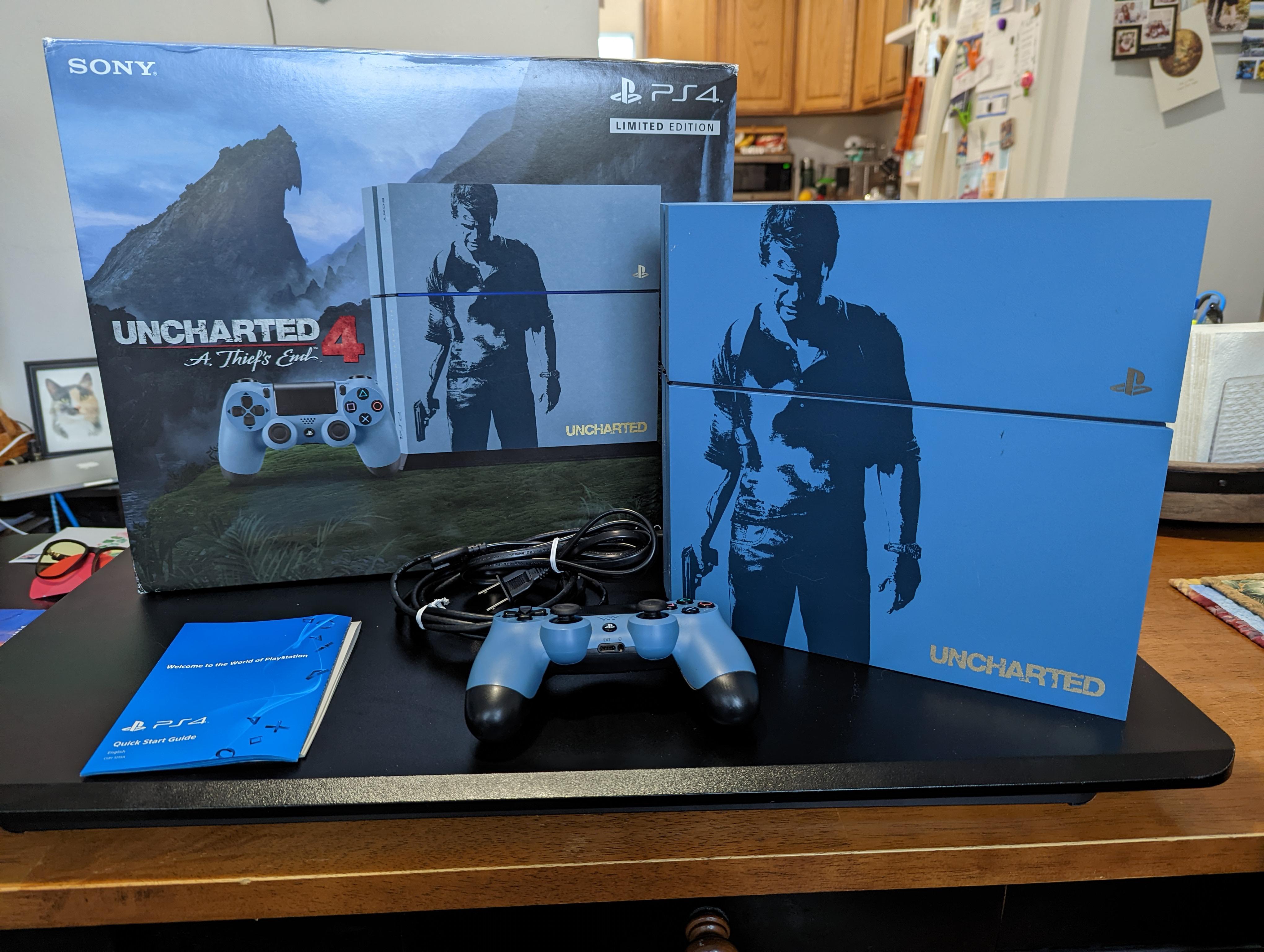 Picked up this complete in box Limited Edition Uncharted 4 PS4 console