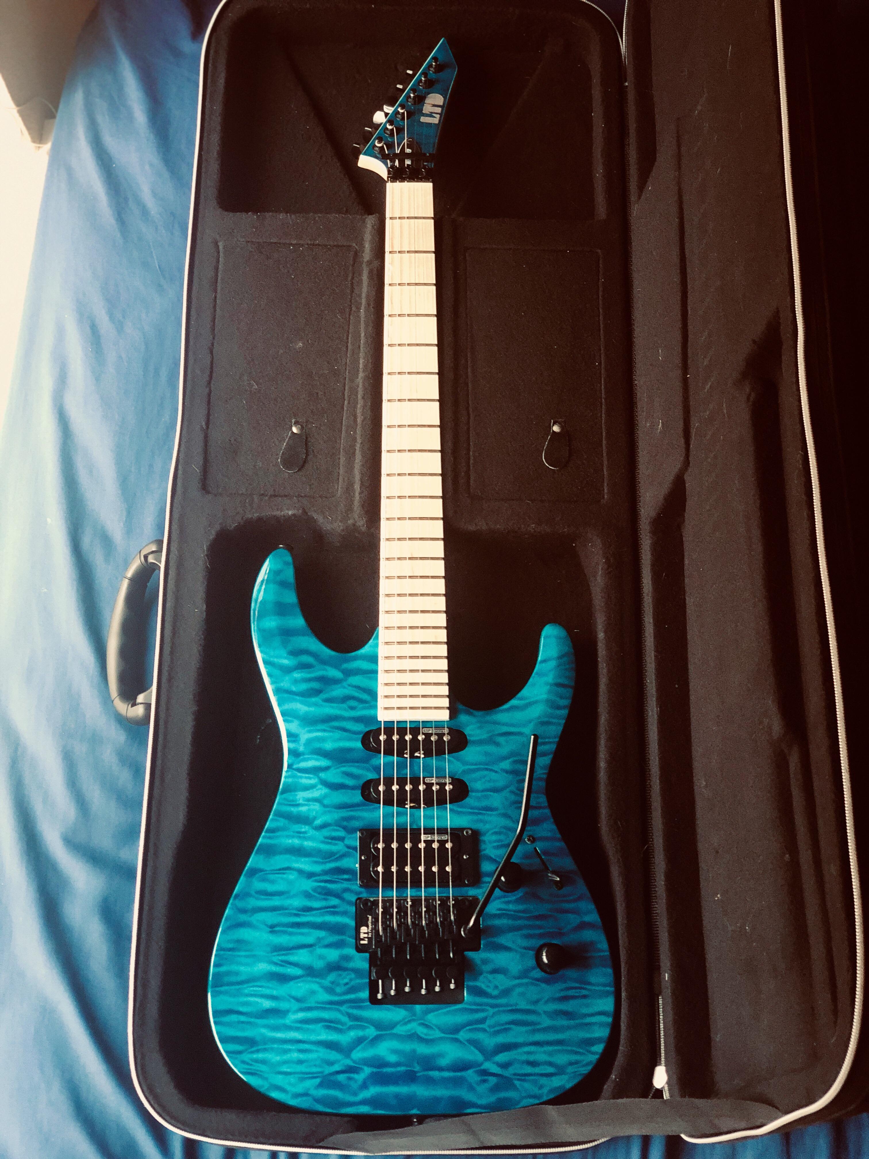 Had to rescue this guitar from Sam ash today. Couldn’t put this thing