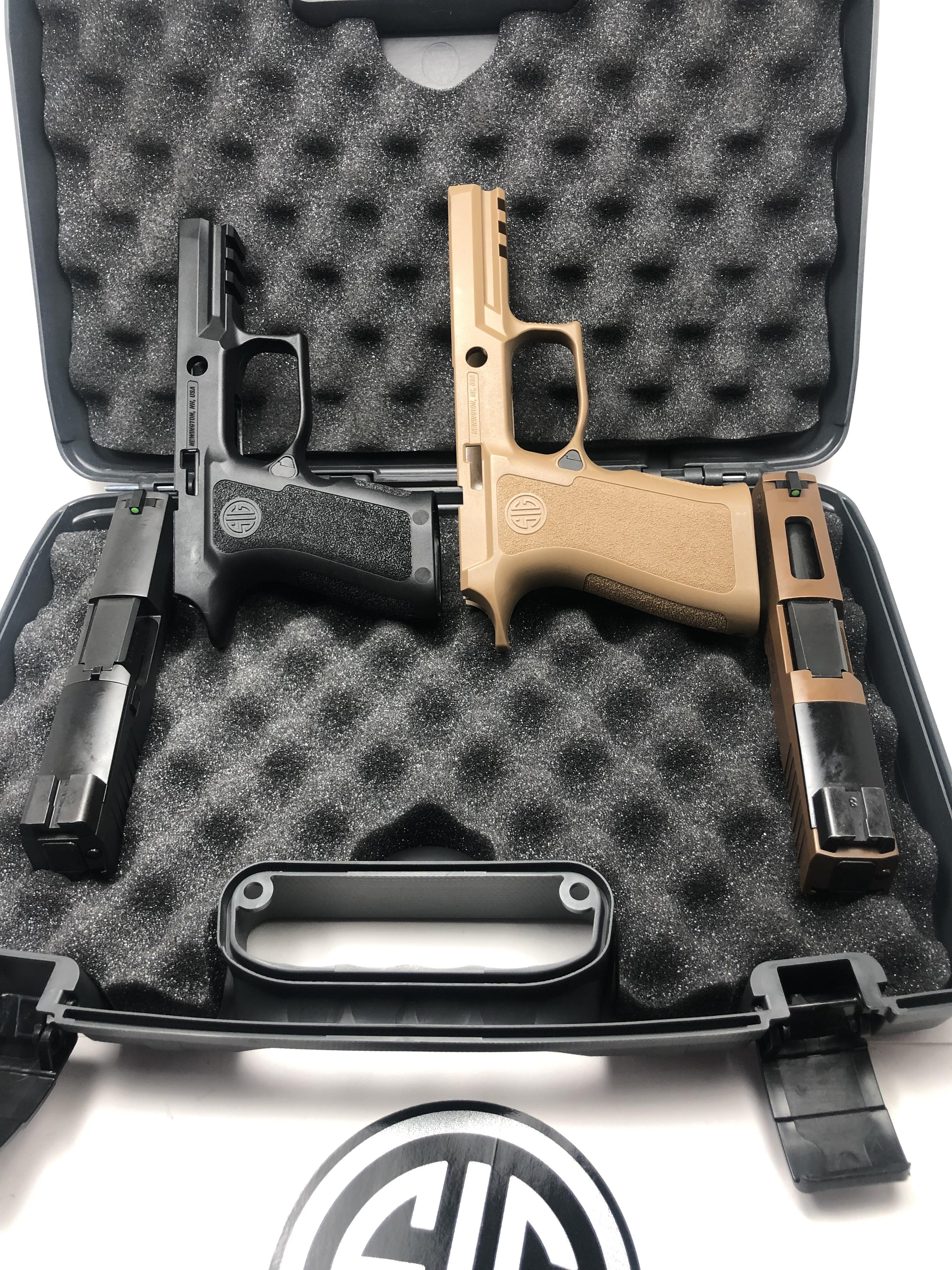 New P320 X Compact (Black) vs X Carry (Tan) X Compact is well worth