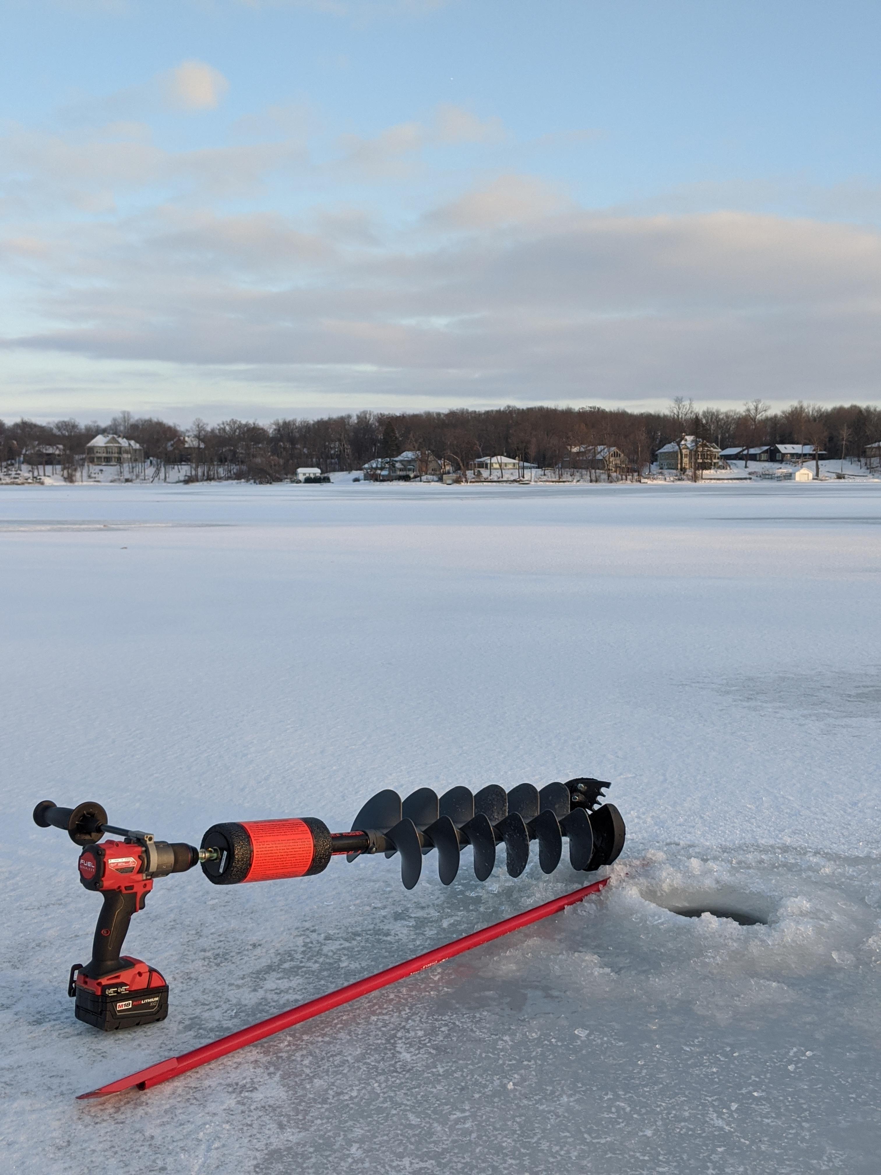 Drill, drill, drill r/IceFishing