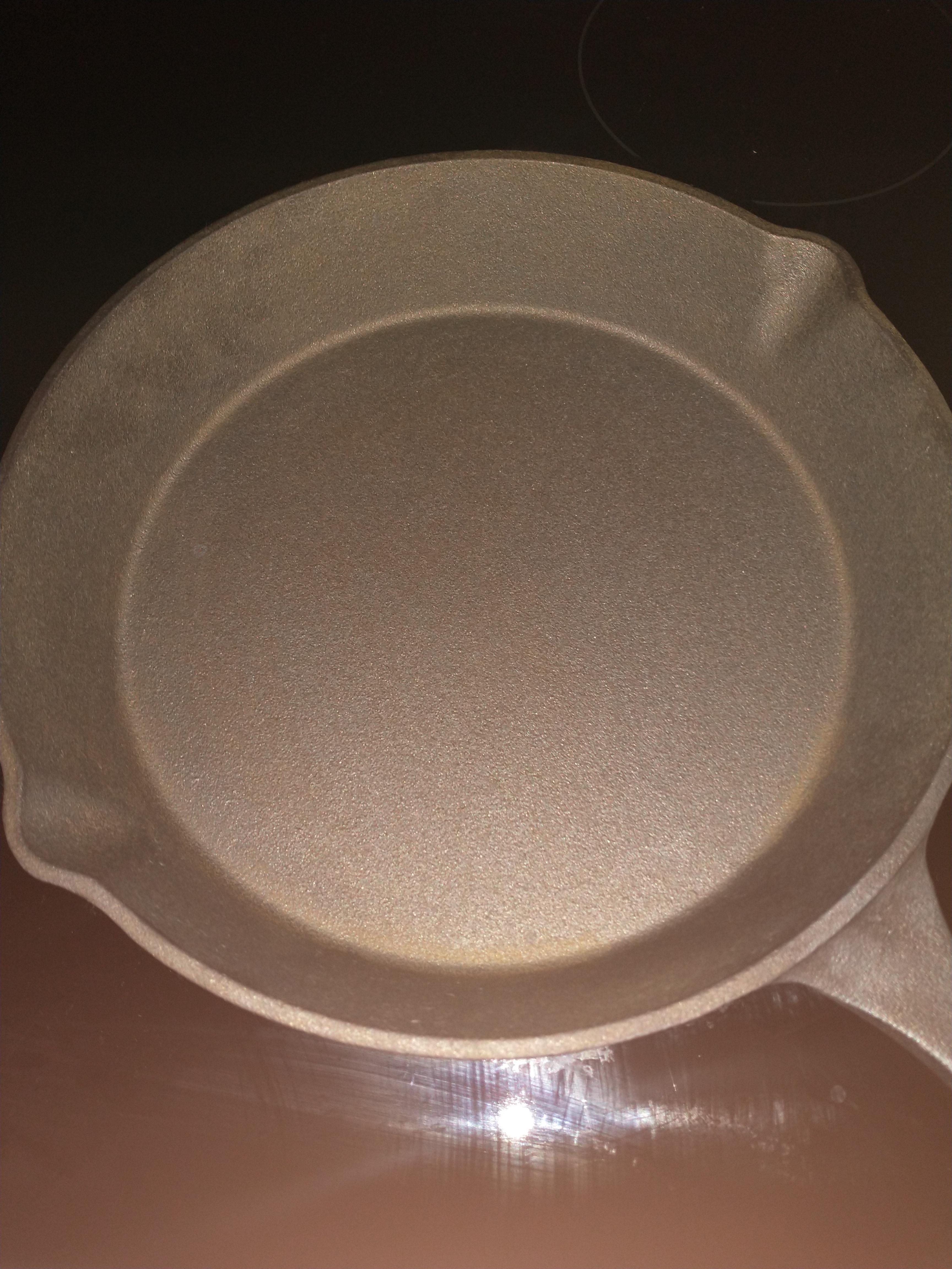 Friend gave me new skillet. Don't remember brand. Wanted to season it