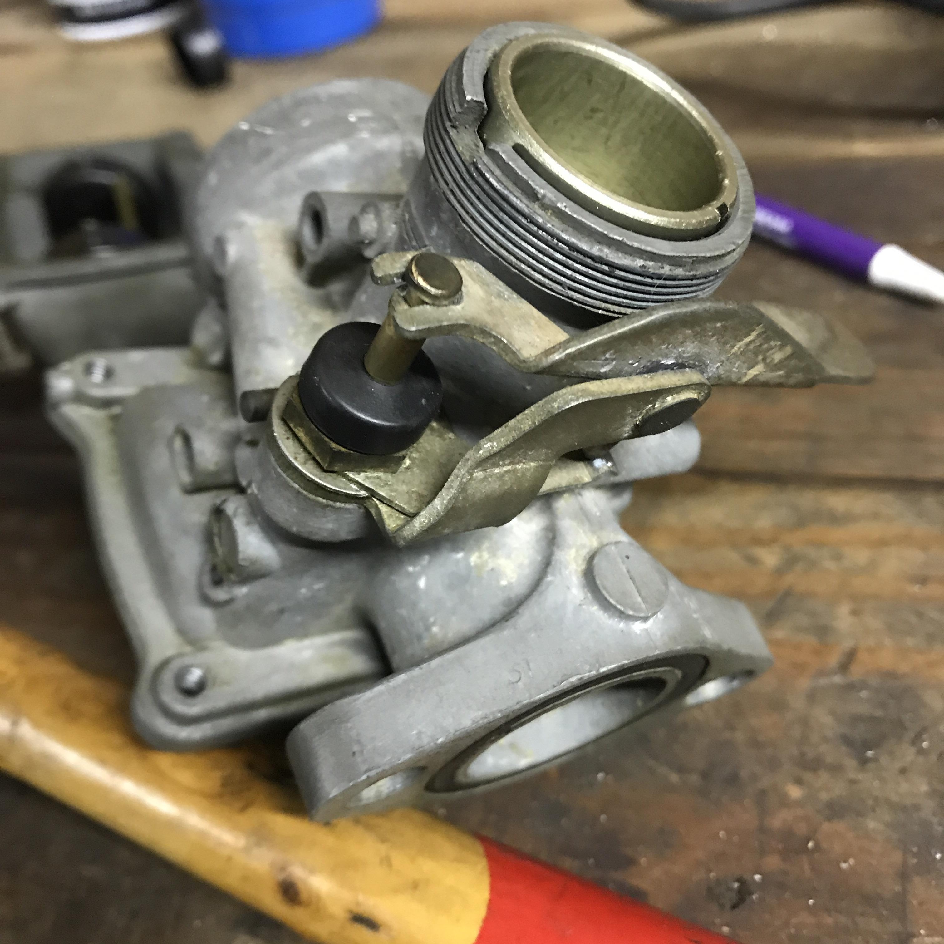 Don't see too much motorcycle stuff on here . Said bike won't start after they cleaned the carb