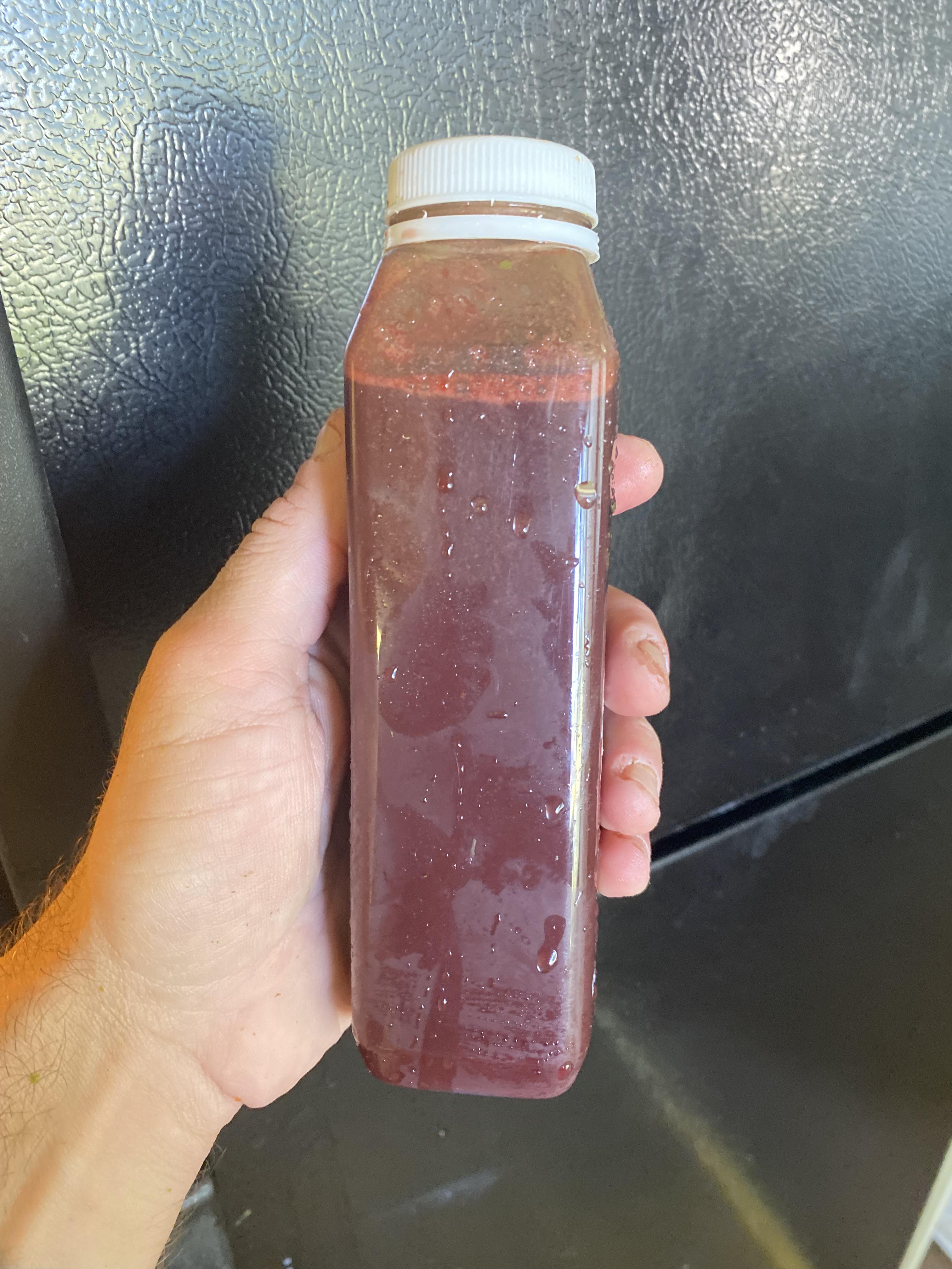 Freshpicked Beets, kale, red lettuce, celery, cucumber, carrots