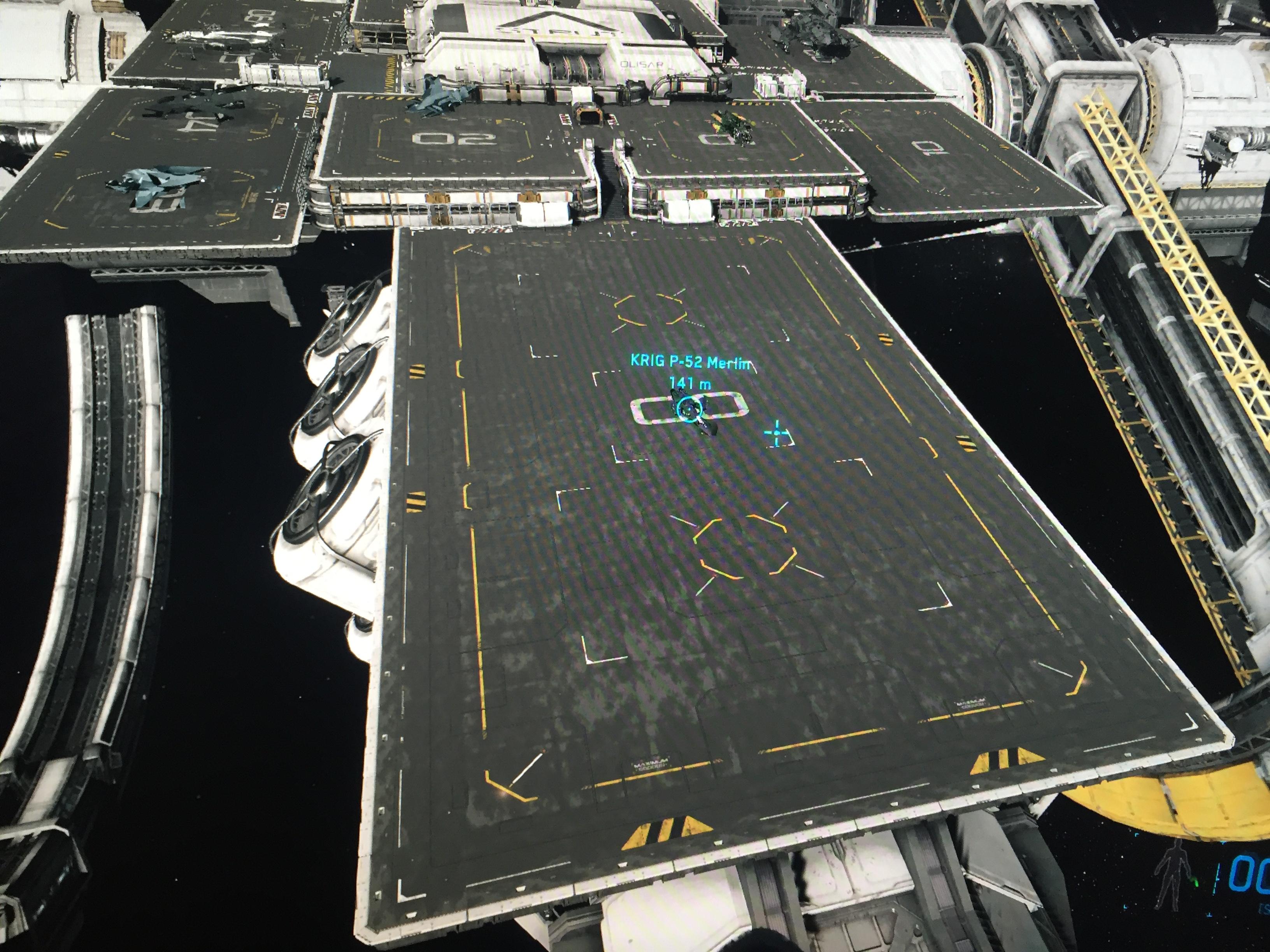 The station's landing pad computer needs some work with pad assignments