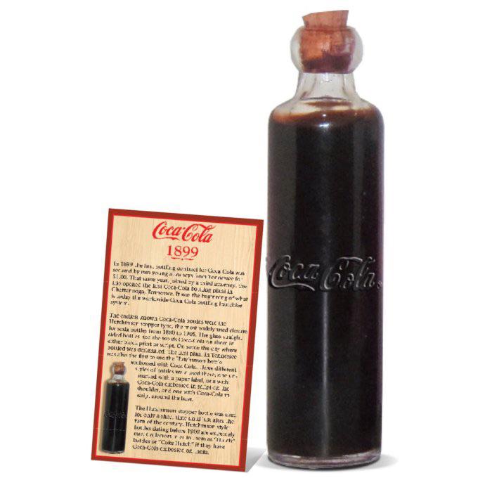 An 1899 CocaCola bottle. interestingasfuck
