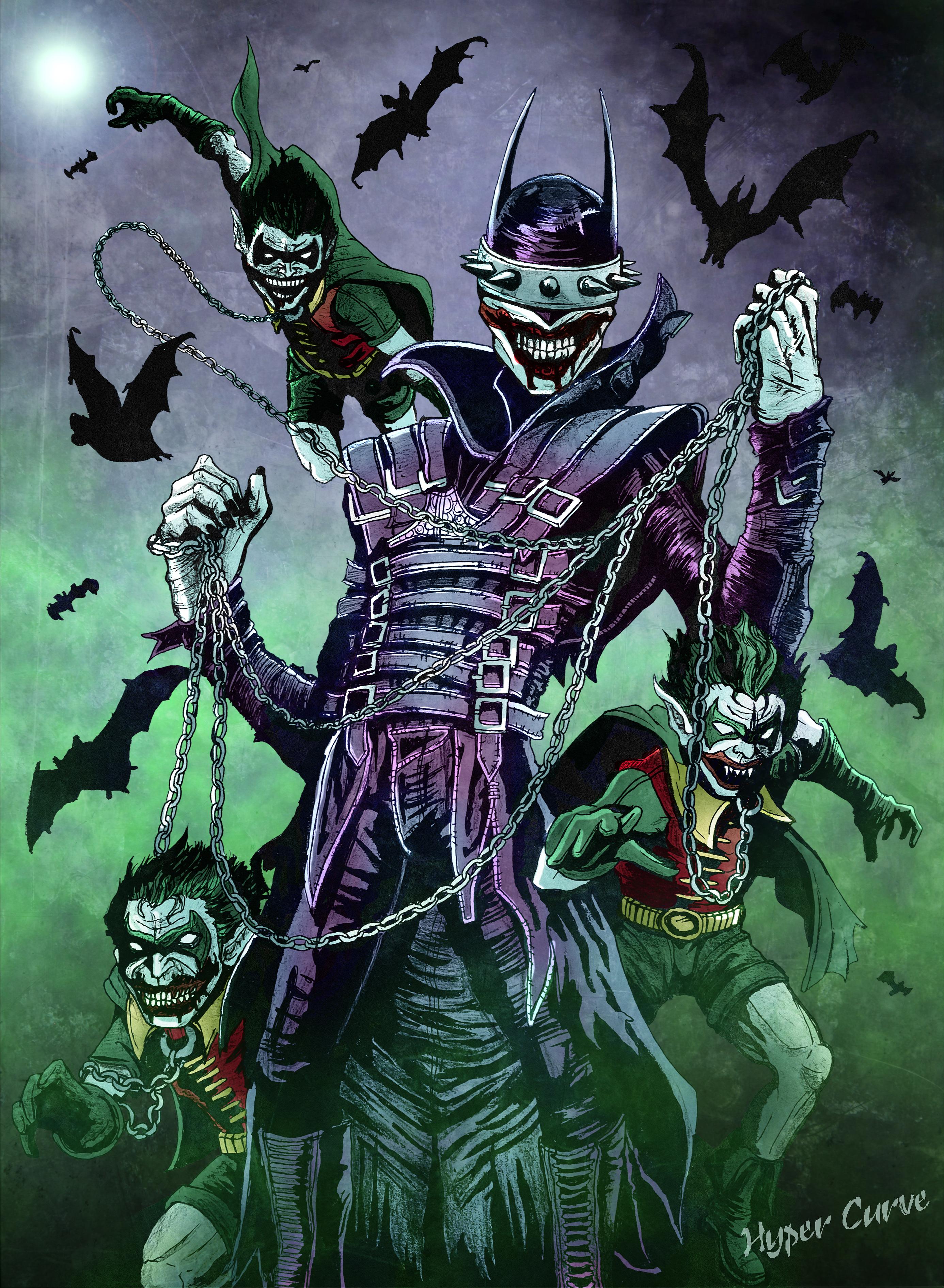 Wanted to try doing some comic art, Proud of what turned out, Bat who