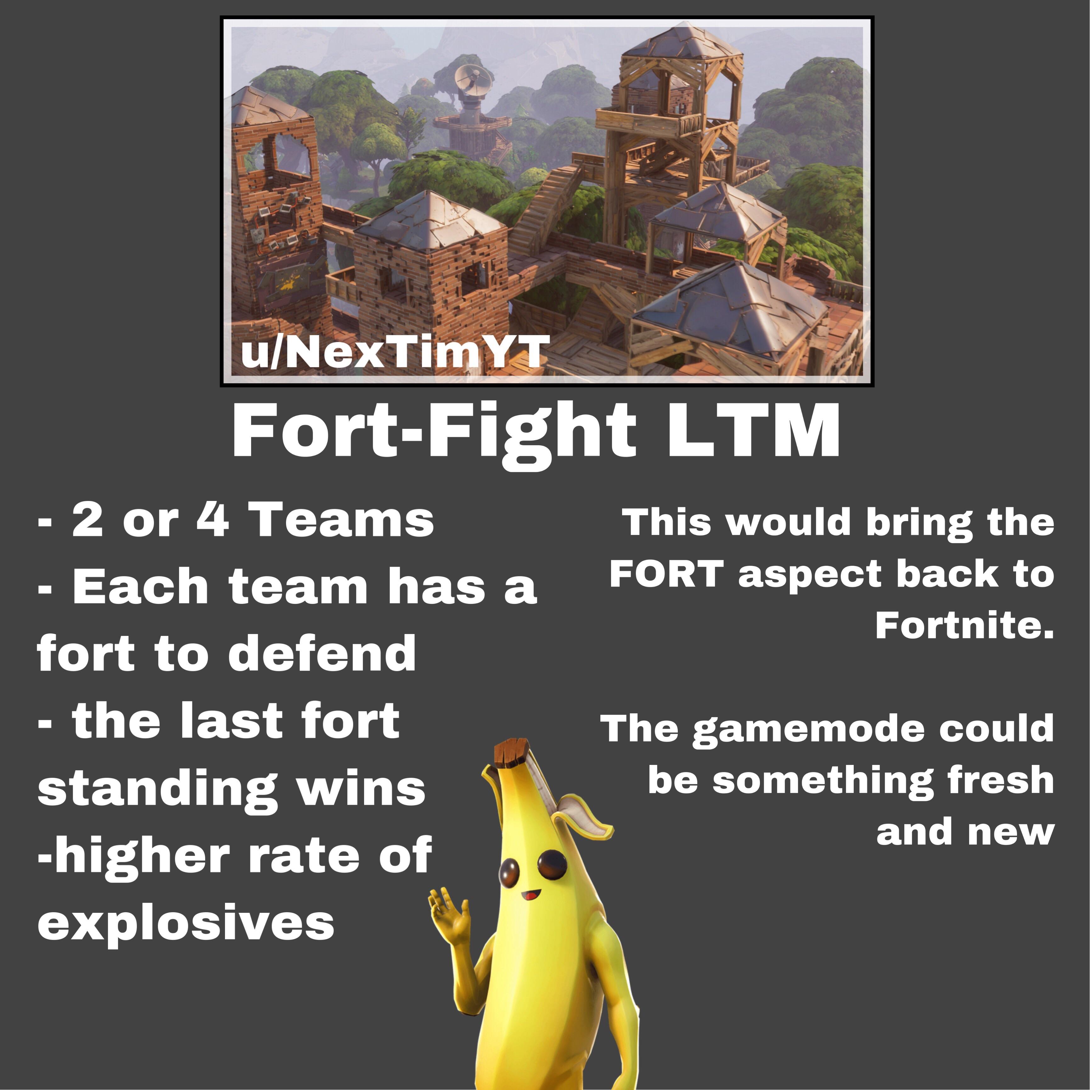 Fort Fight LTM to bring back the real Fort aspect r/FortNiteBR