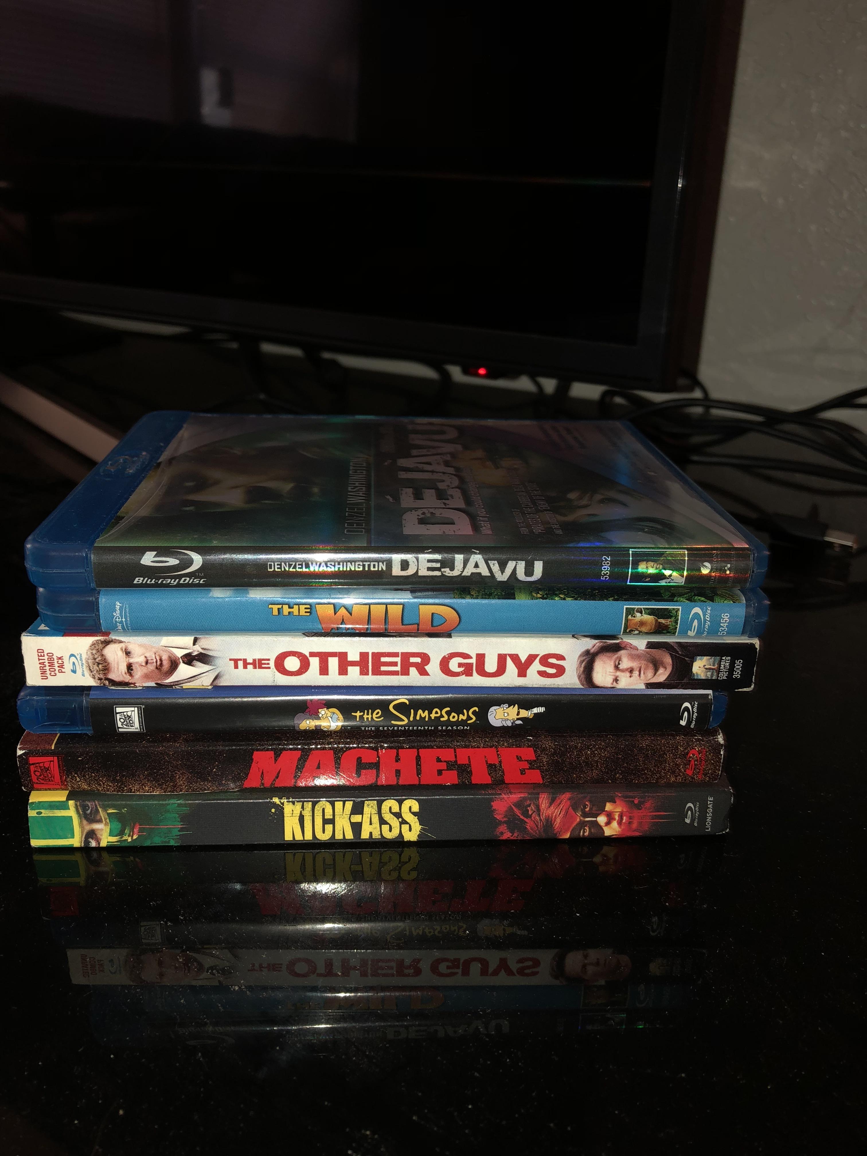 Pawn shop Bluray prices are going down near me. They are