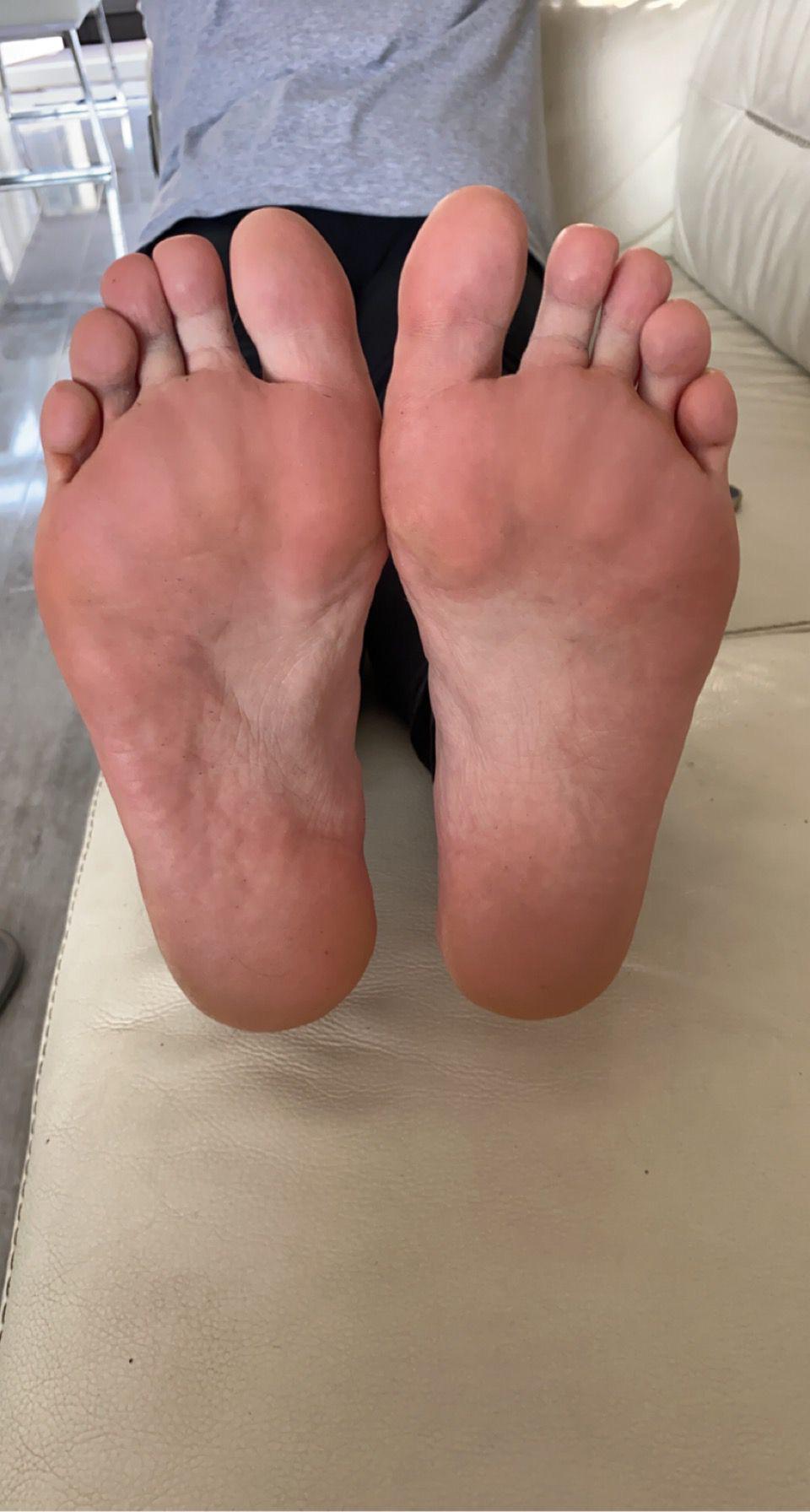 My feet are hot and sweaty come and lick them clean r/Femdomfeet